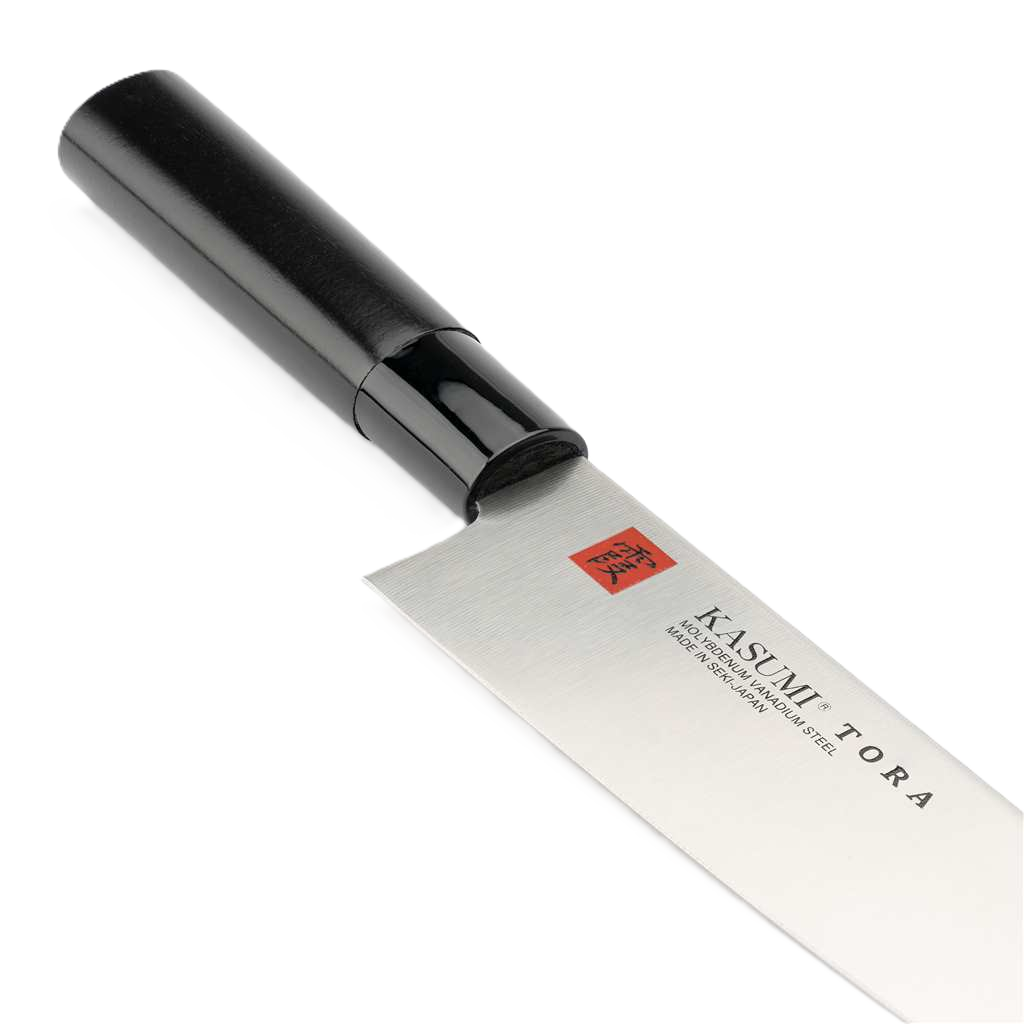Kasumi Tora Santoku Knife 16.5cm / 6.5" - Magnolia Handle, Made in Japan
