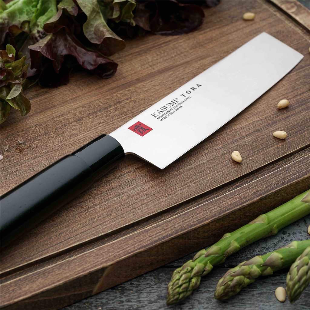 Kasumi Tora Nakiri Vegetable Knife 16.5cm / 6.5" - Made in Japan