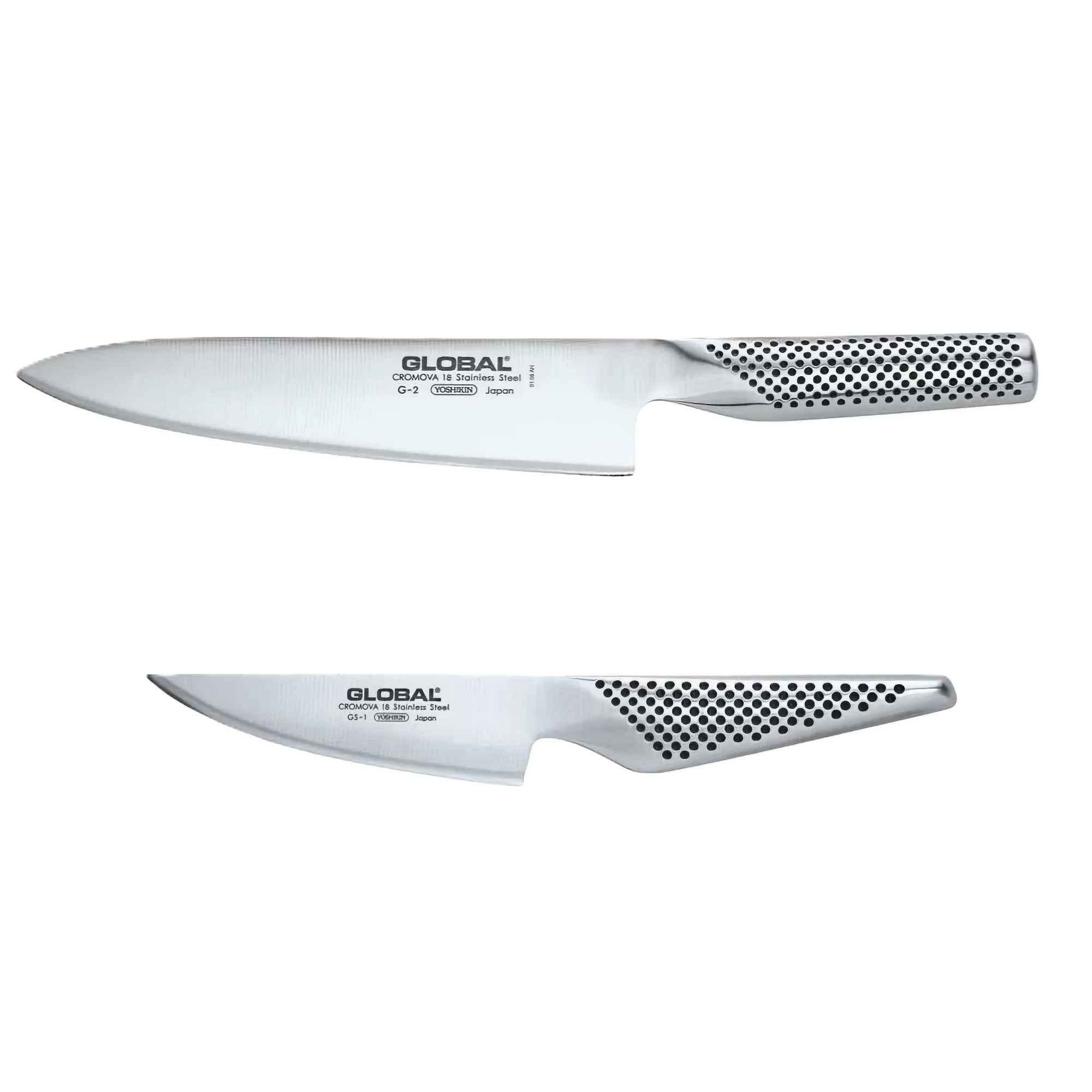 GLOBAL 2-Piece Knife Set G2 Chef's Knife & GS1 Paring Knife