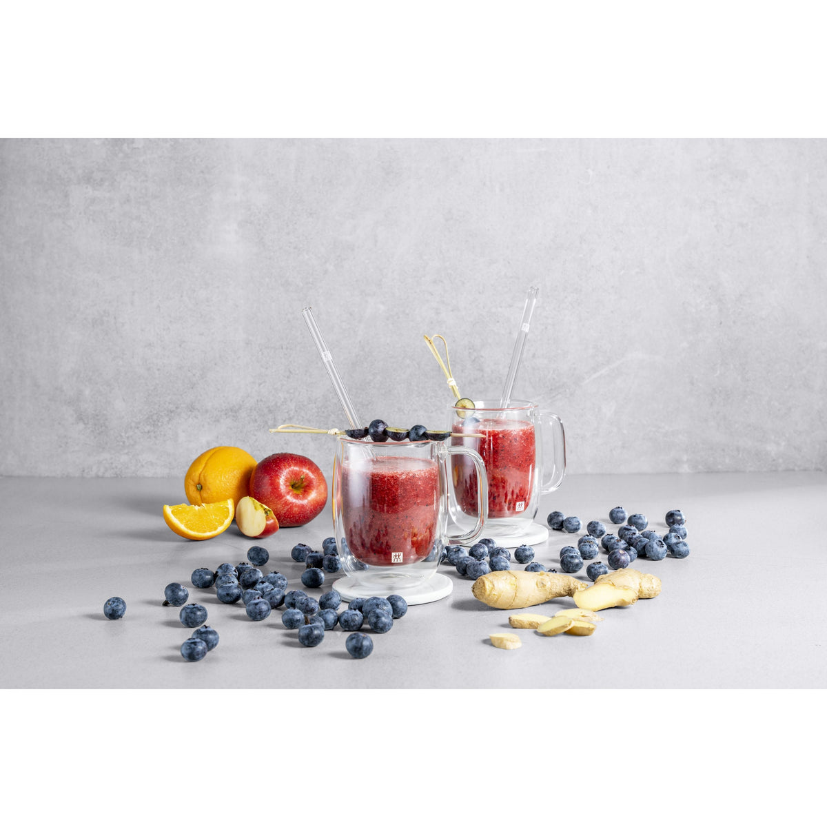 ZWILLING Sorrento Plus 2 Piece Coffee Glass Set, Transparent