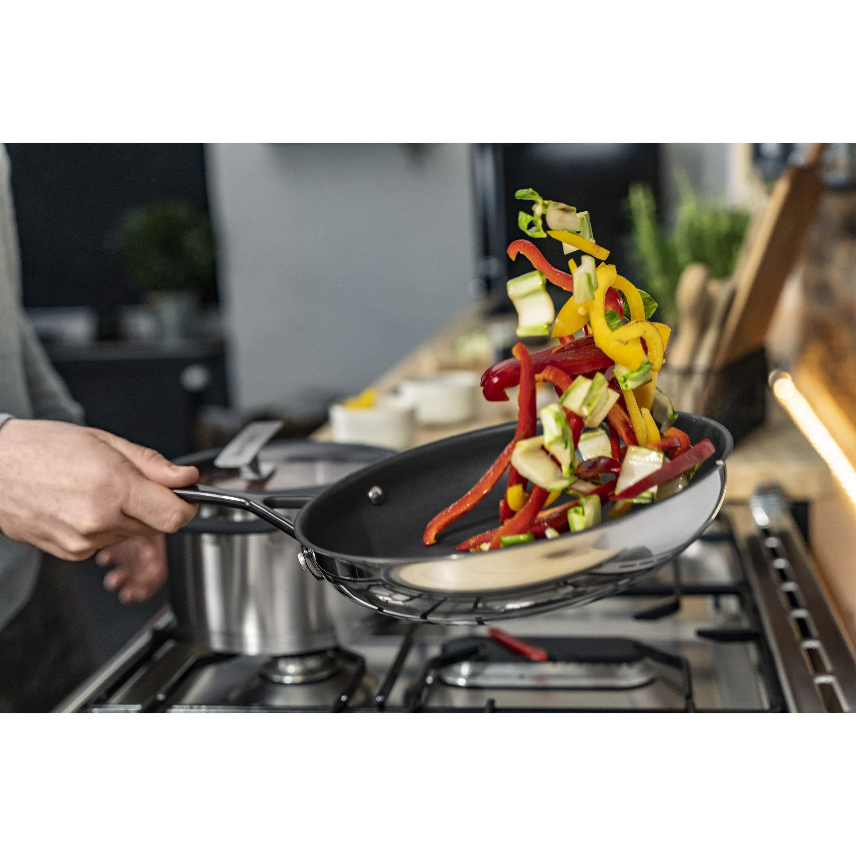 ZWILLING Bellasera 24 cm / 9.5 Inch 18/10 Stainless Steel Frying Pan-1