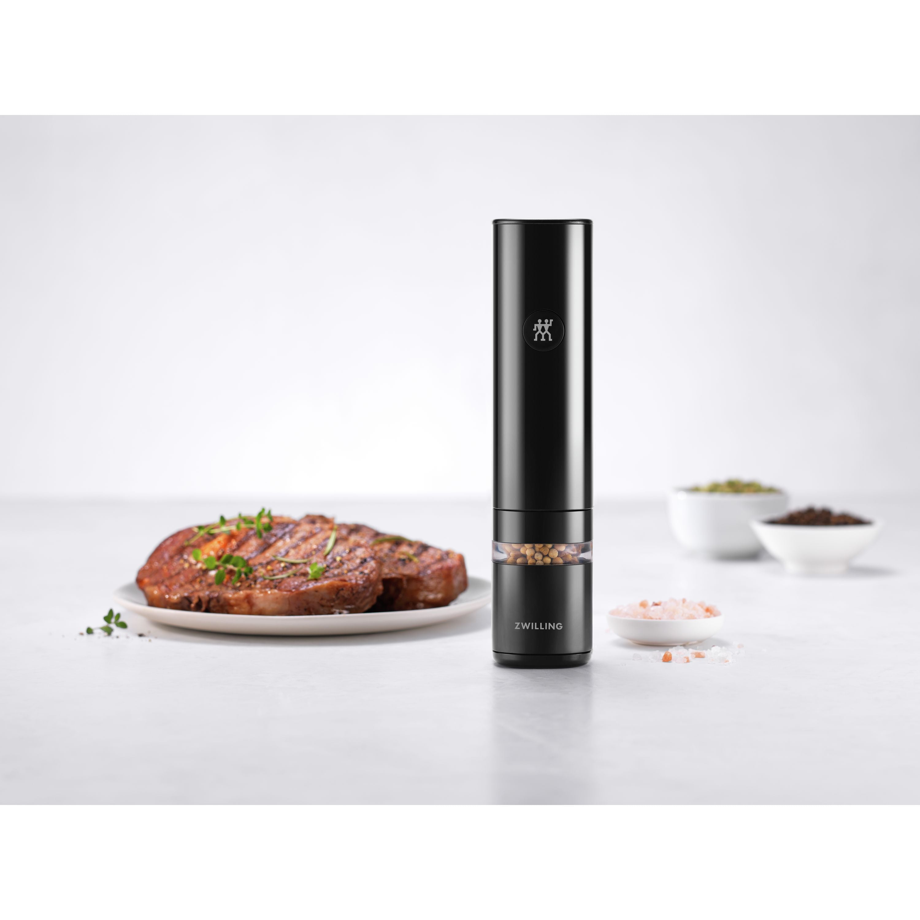 ZWILLING Enfinigy Electric Salt And Pepper Mill, Black