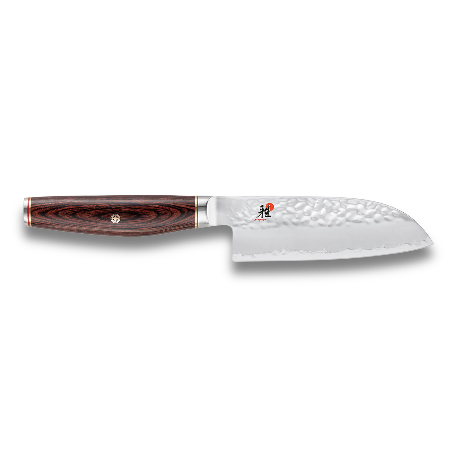 MIYABI 6000 MCT 5.5 inch Santoku, Brown