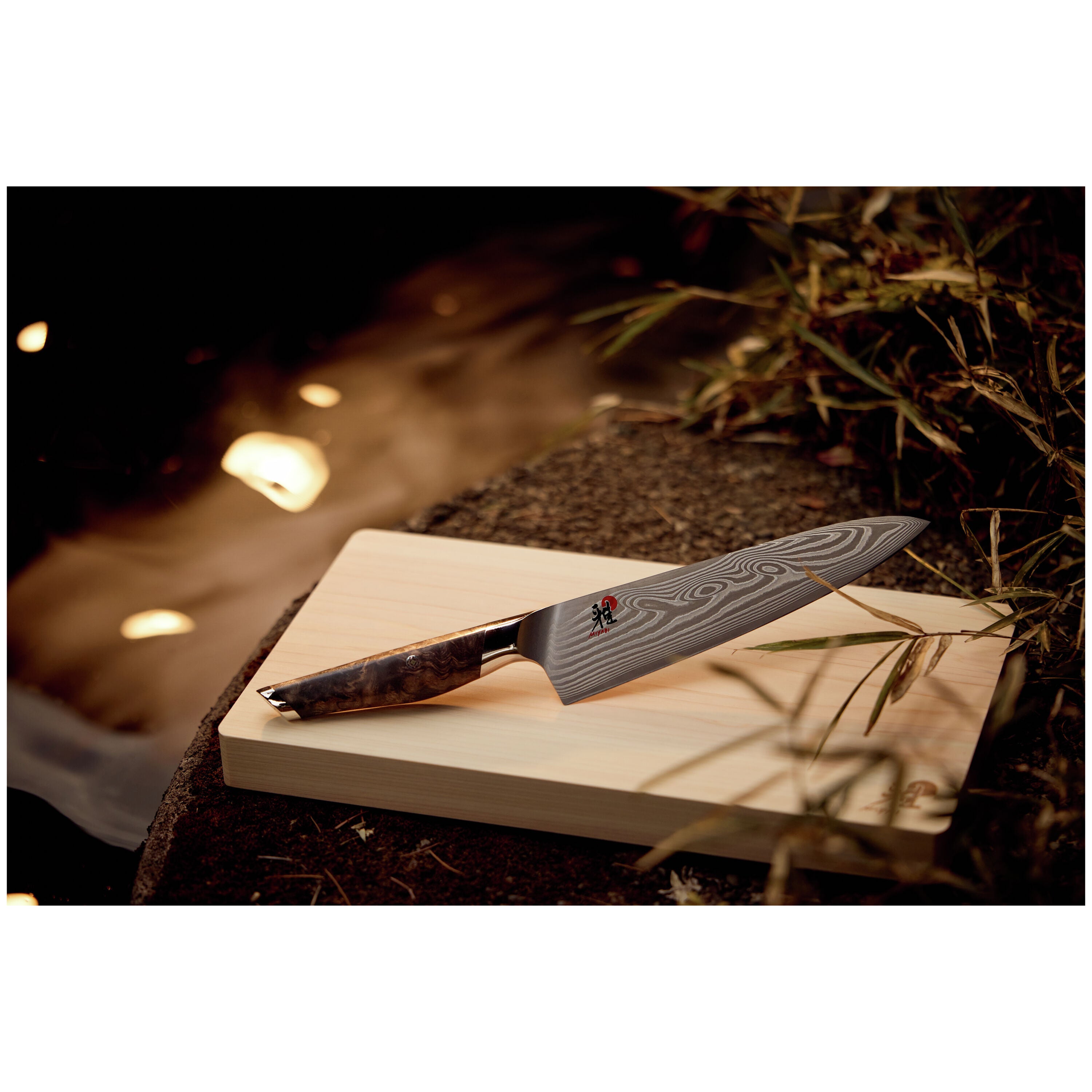 MIYABI IKI 8 inch, Gyutoh, Brown