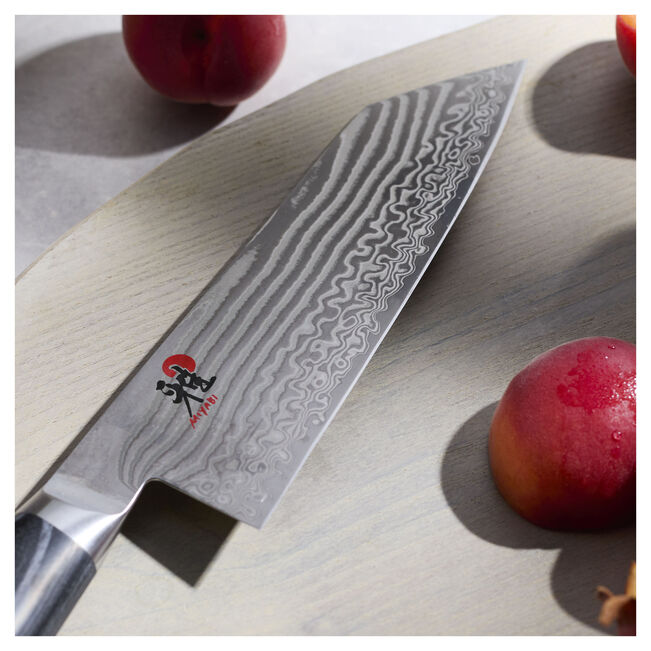 MIYABI Kaizen II 5000FCD 7-inch Bunka Knife 172mm – Black