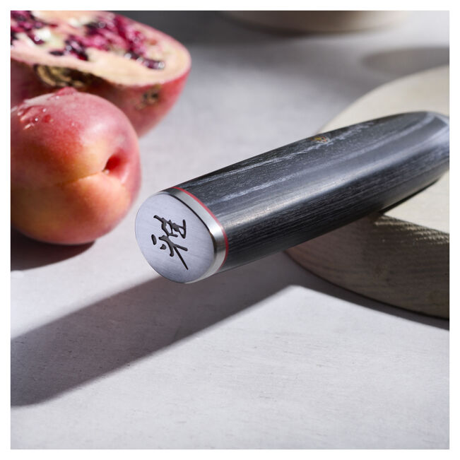 MIYABI Kaizen II 5000FCD 7-inch Bunka Knife 172mm – Black