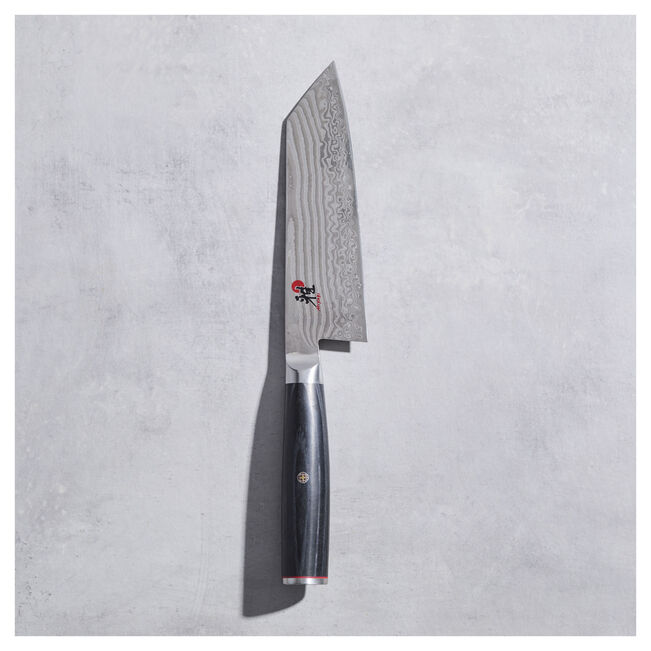 MIYABI Kaizen II 5000FCD 7-inch Bunka Knife 172mm – Black
