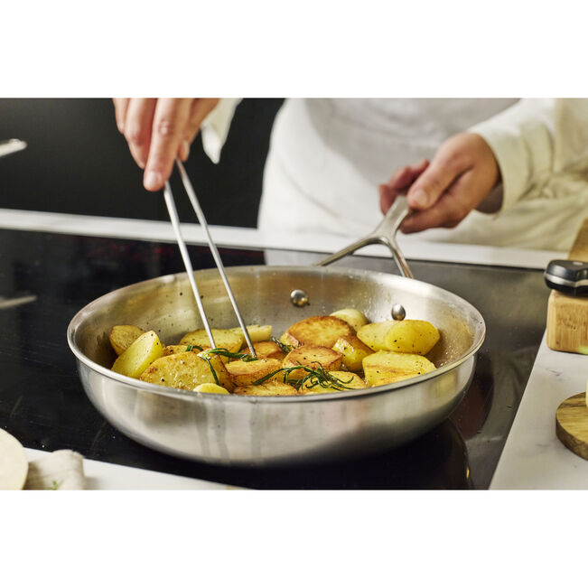 DEMEYERE Essential 5 28 cm / 11 inch 18/10 Stainless Steel Frying Pan