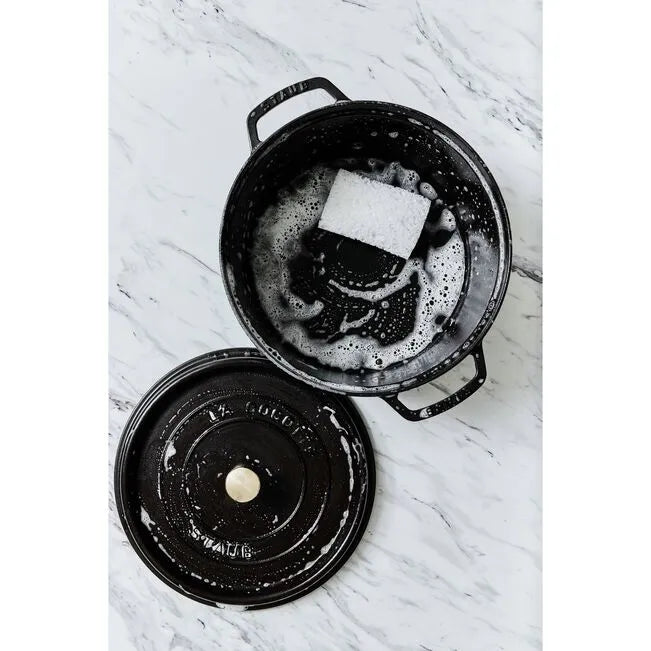 STAUB La Cocotte 2.5 L Cast Iron Round Cocotte, Black