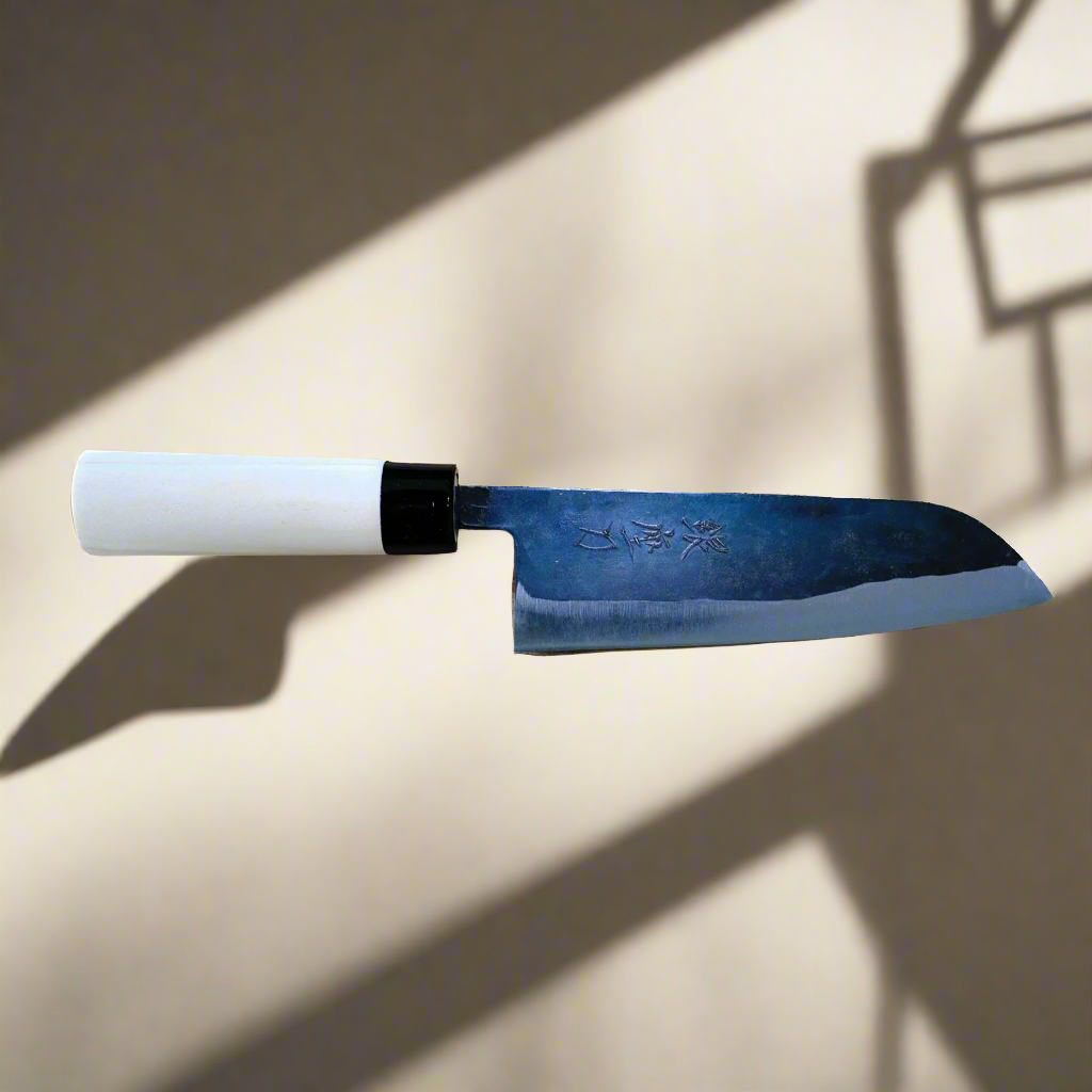 Aogami 165 | Santoku Knife 165mm Blue#2 Soft iron Blade | Made in Japan