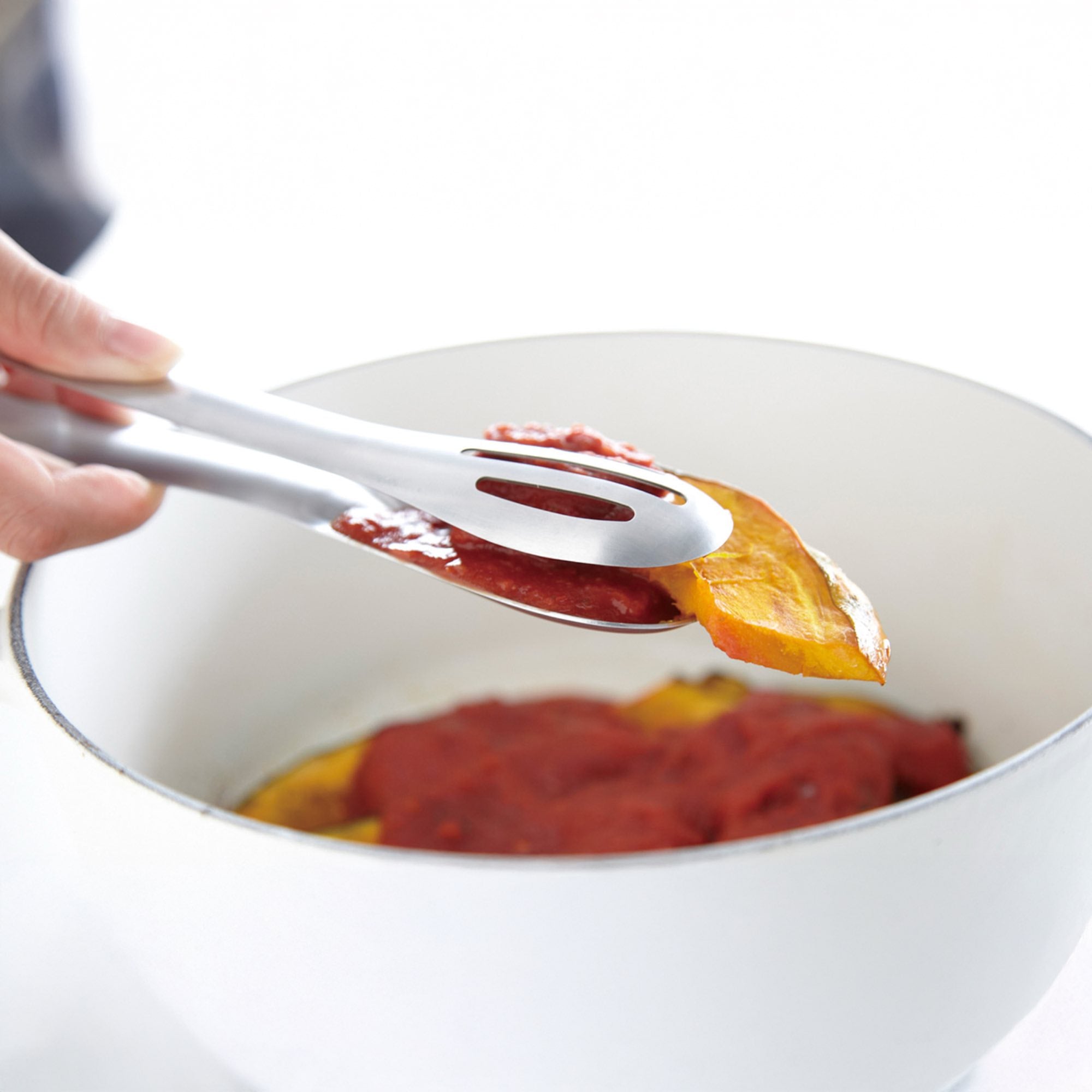Eatoco Hasam Tongs – Stainless Steel Multi-Function Serving Tongs (200 mm)