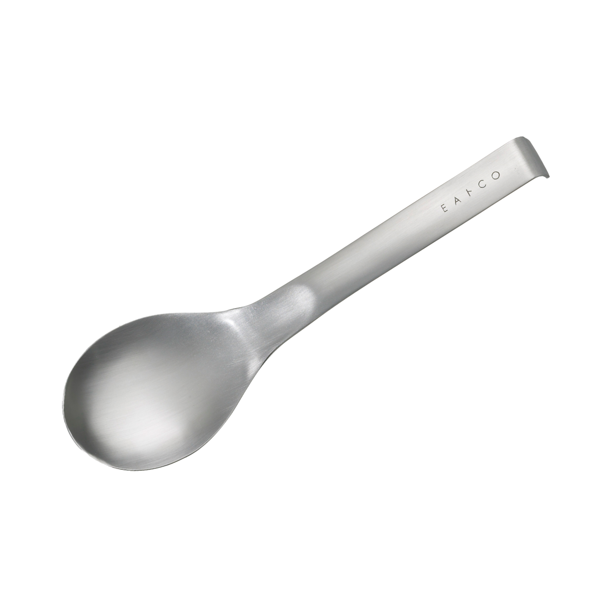 Eatoco Japan Suqu Serving Spoon – Stainless Steel with Hook Handle (230 mm)