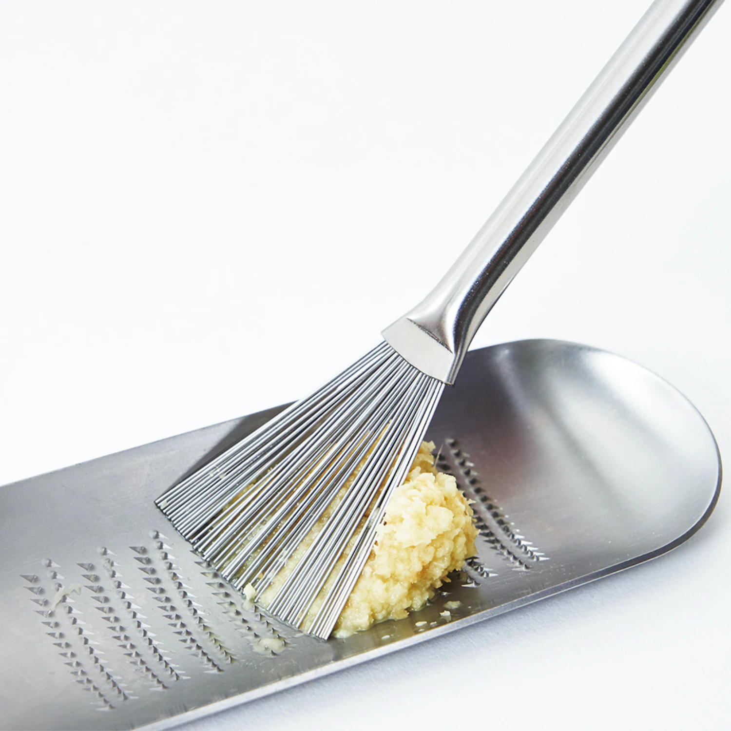 Eatoco Hake Grater Brush – Japanese Stainless Steel Grater Cleaner