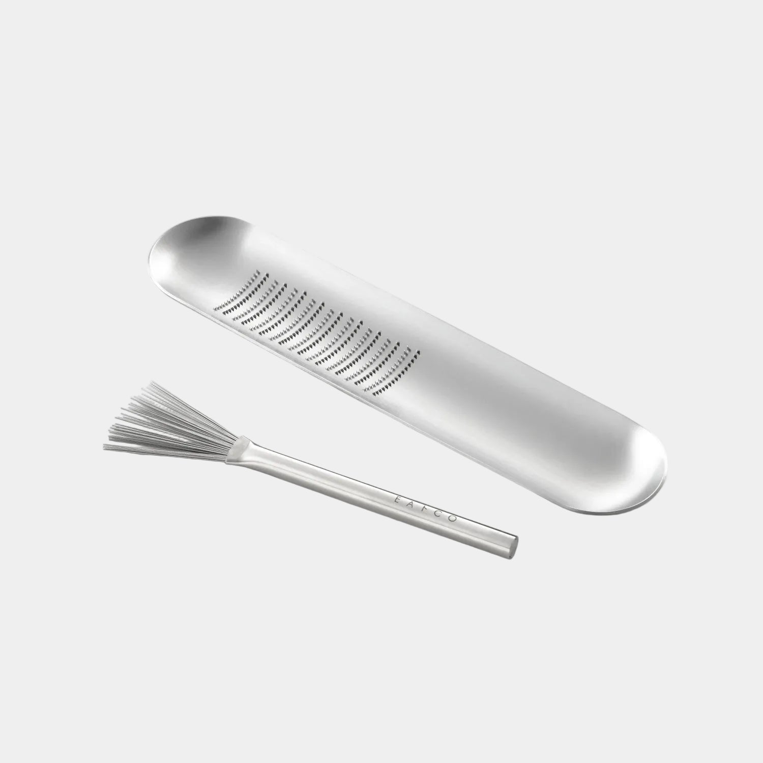 Eatoco Hake Grater Brush – Japanese Stainless Steel Grater Cleaner