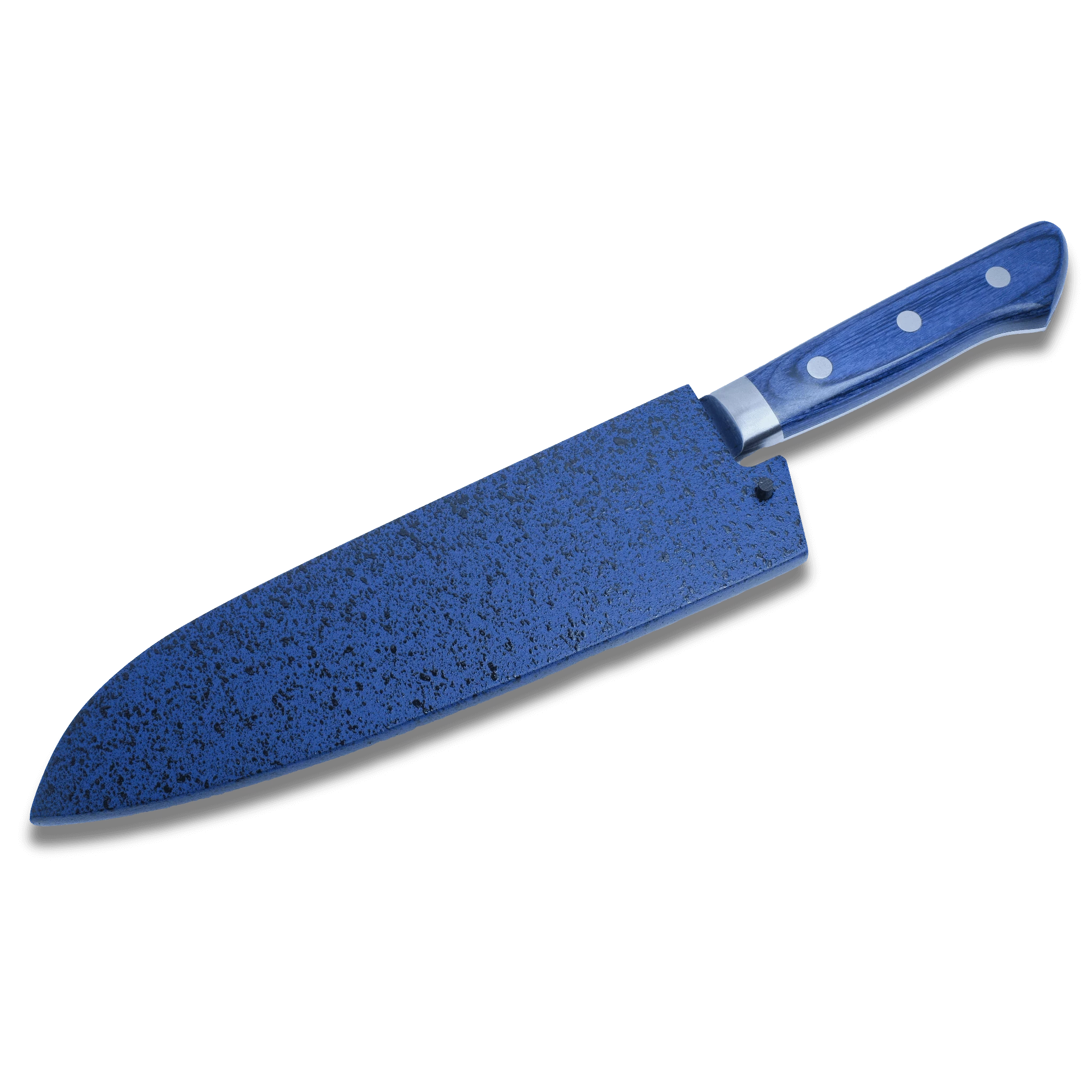 Gaine / Bois de Saya Ho (Magnolia) pour Couteau Santoku 180mm