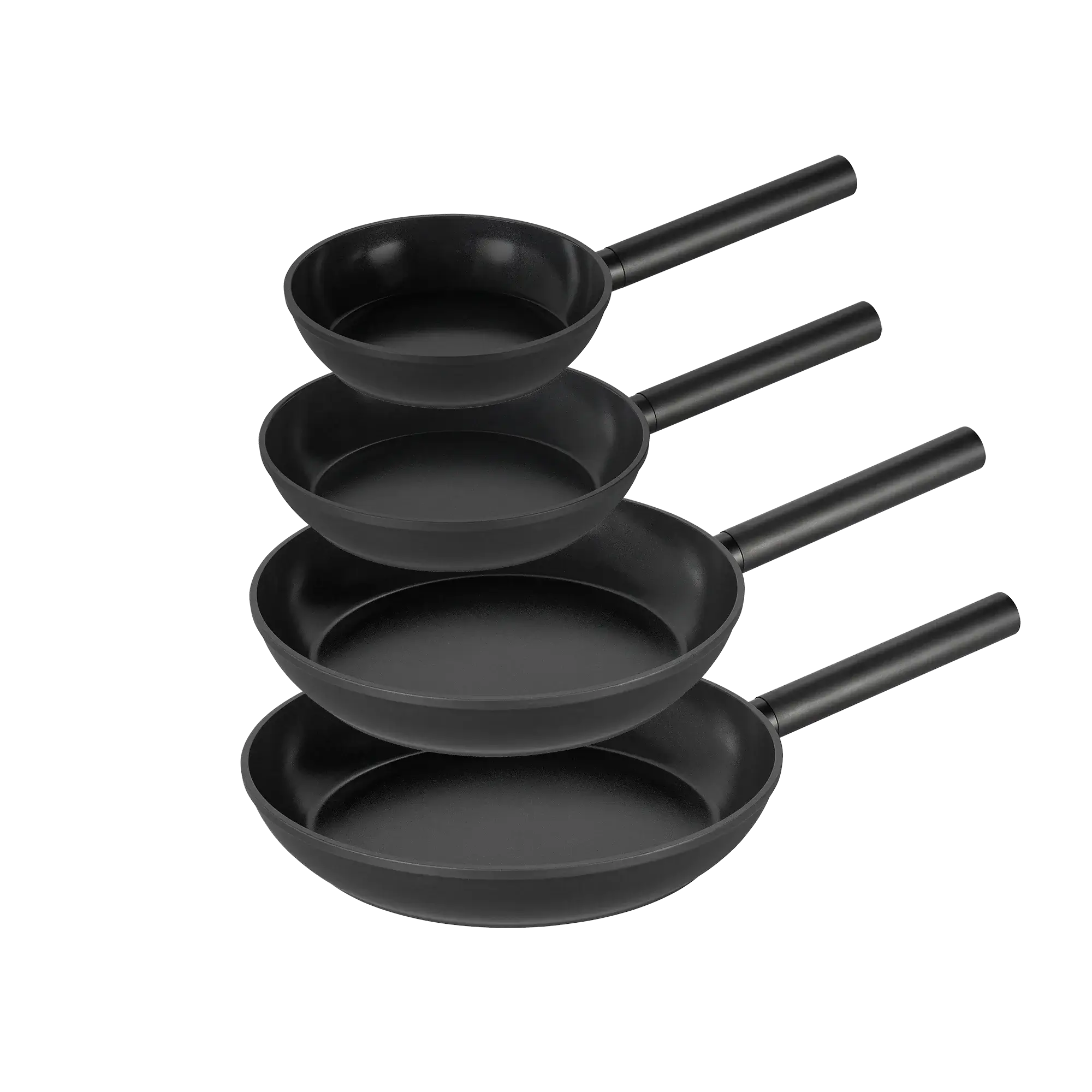 COMBEKK | Ceramic Aluminum Fry Pan Set of 4