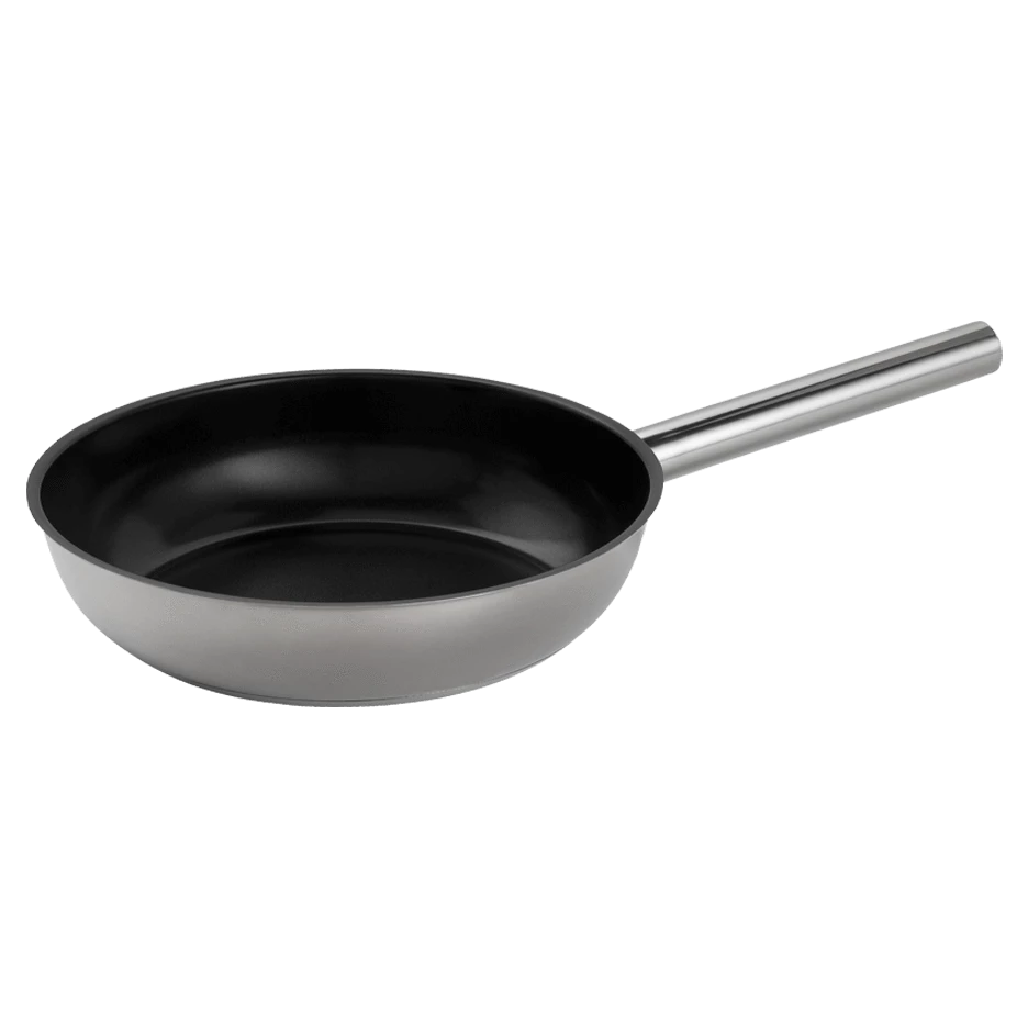 Ceramic Stainless Steel Fry Pan  28CM