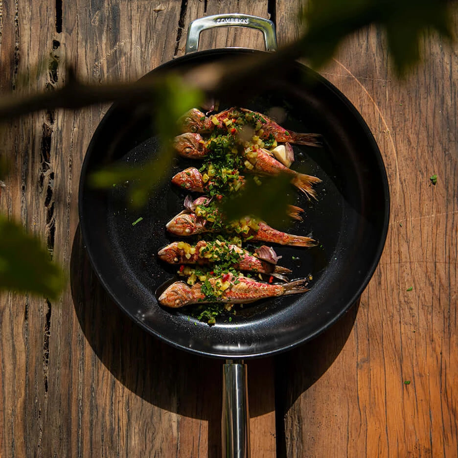 Ceramic Stainless Steel Fry Pan 32 CM