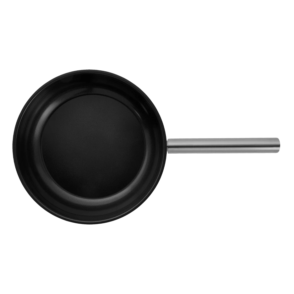 Ceramic Stainless Steel High Fry Pan 28 CM