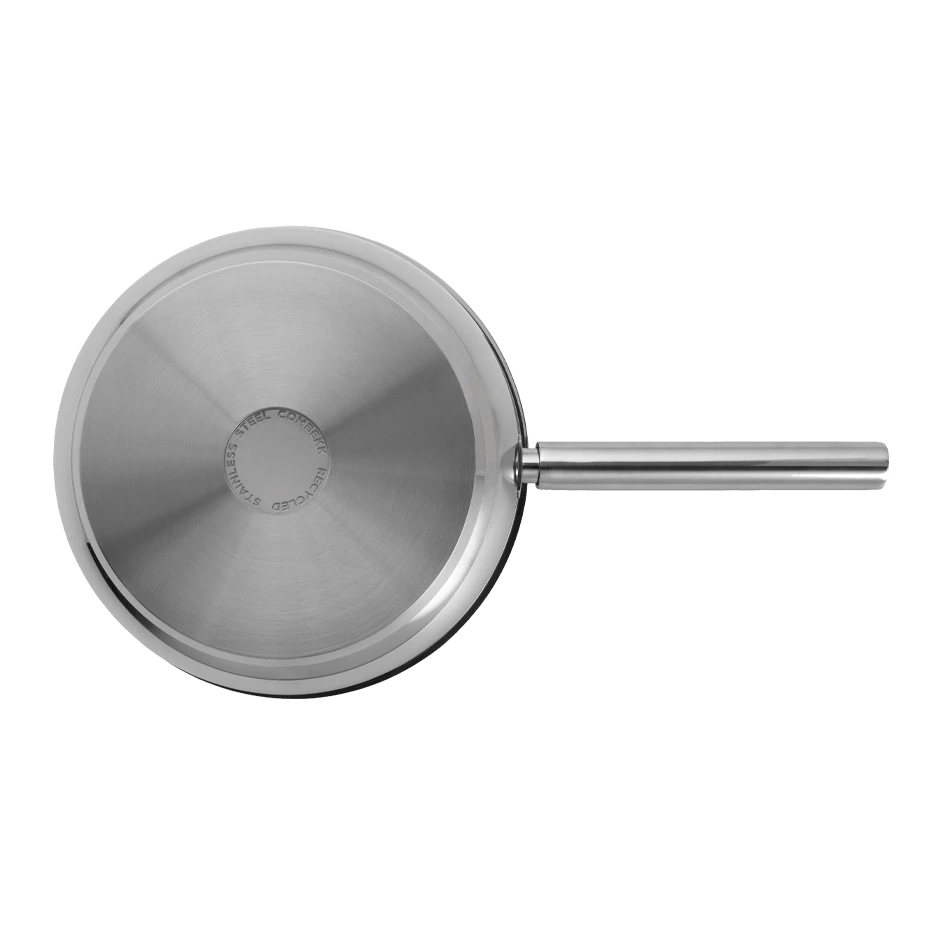 Ceramic Stainless Steel High Fry Pan 28 CM