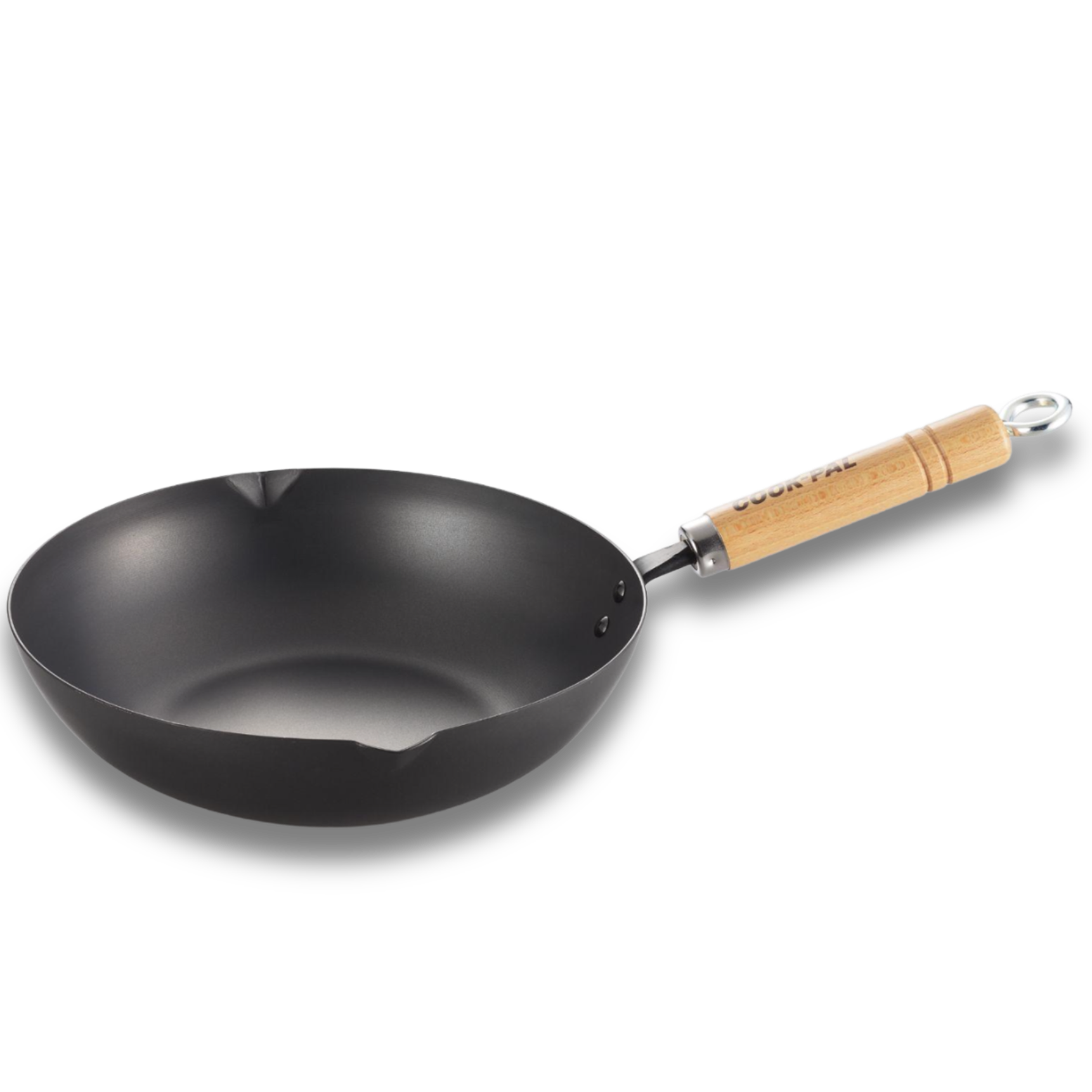 YOSHIKAWA COOK-PAL REN DEEP FRYING PAN on white background