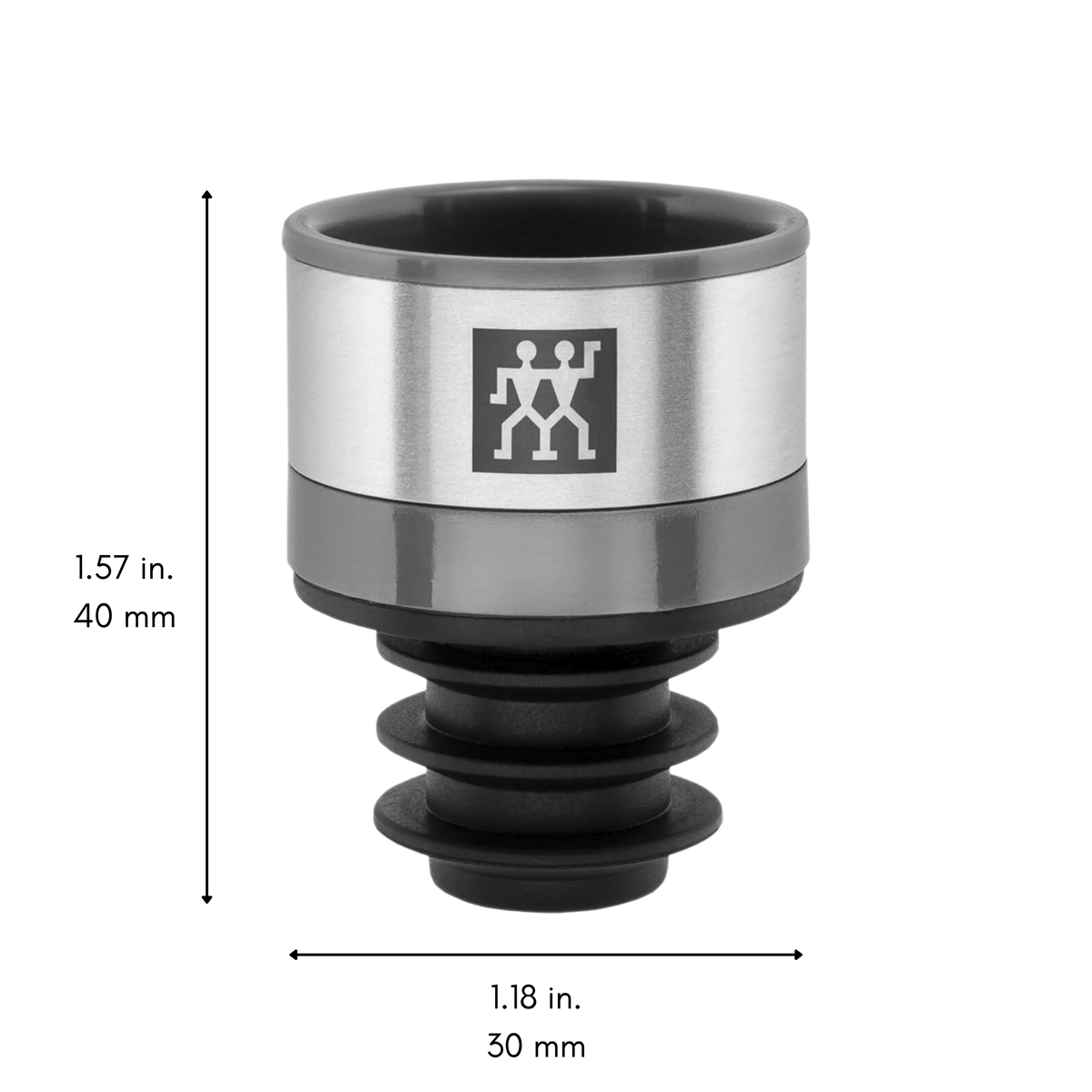 ZWILLING Fresh & Save Set de scelleurs sous vide pour vin 3 pièces avec application