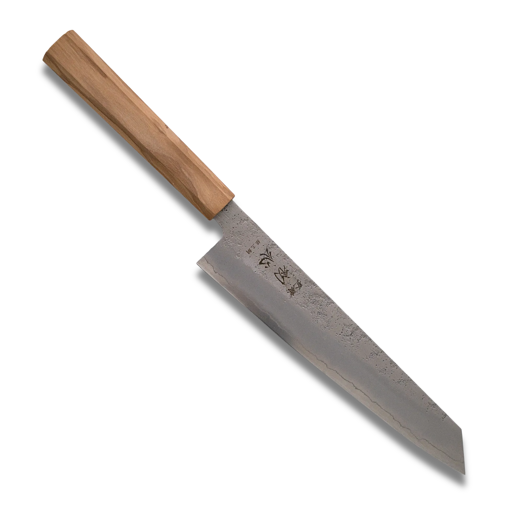Ginrei Silver3 Nashiji Kiritsuke Gyuto 210mm – Olive Wood Handle