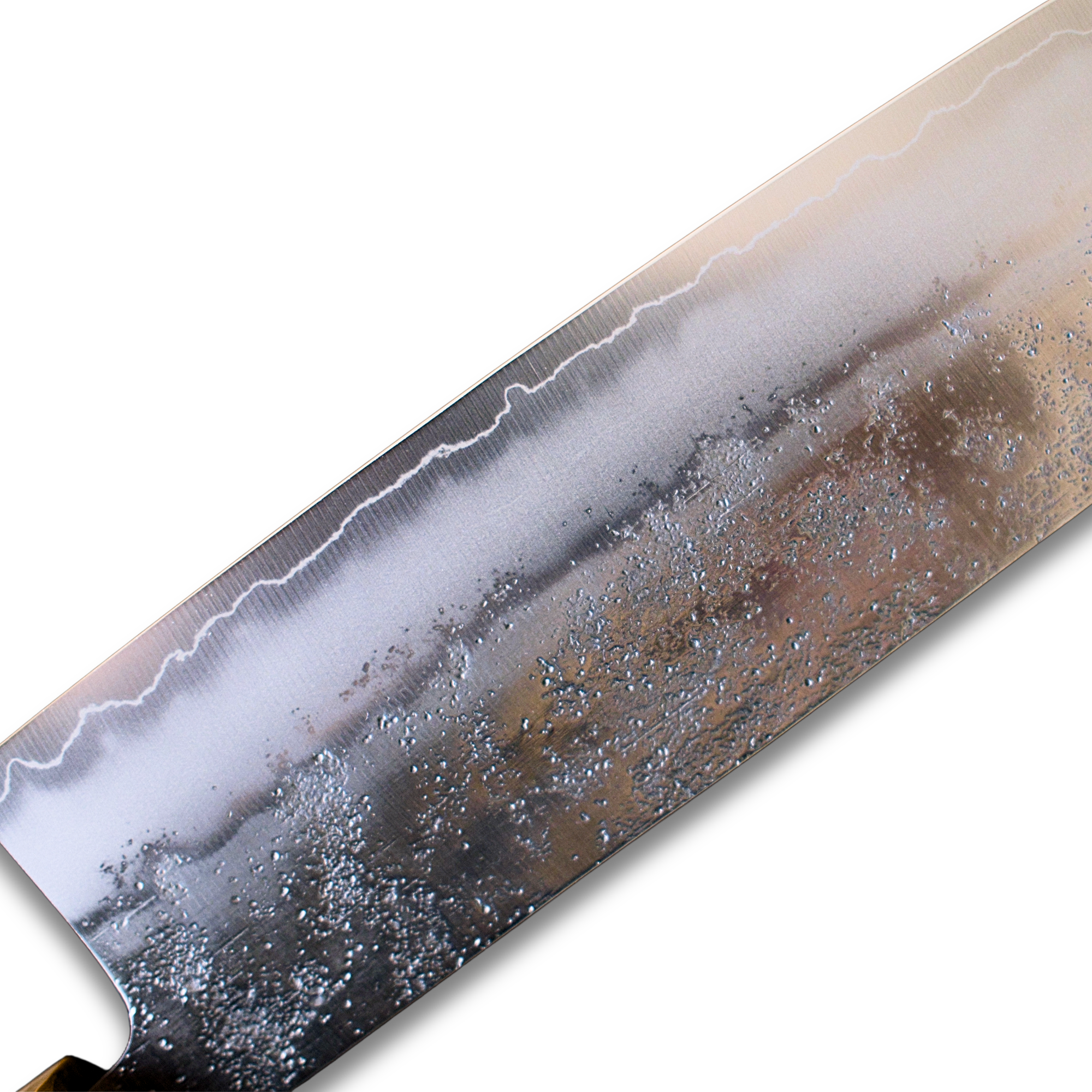 Ginrei Silver 3 Nashiji Nakiri Knife (Gingami No.3) 3-Layer – 170 mm