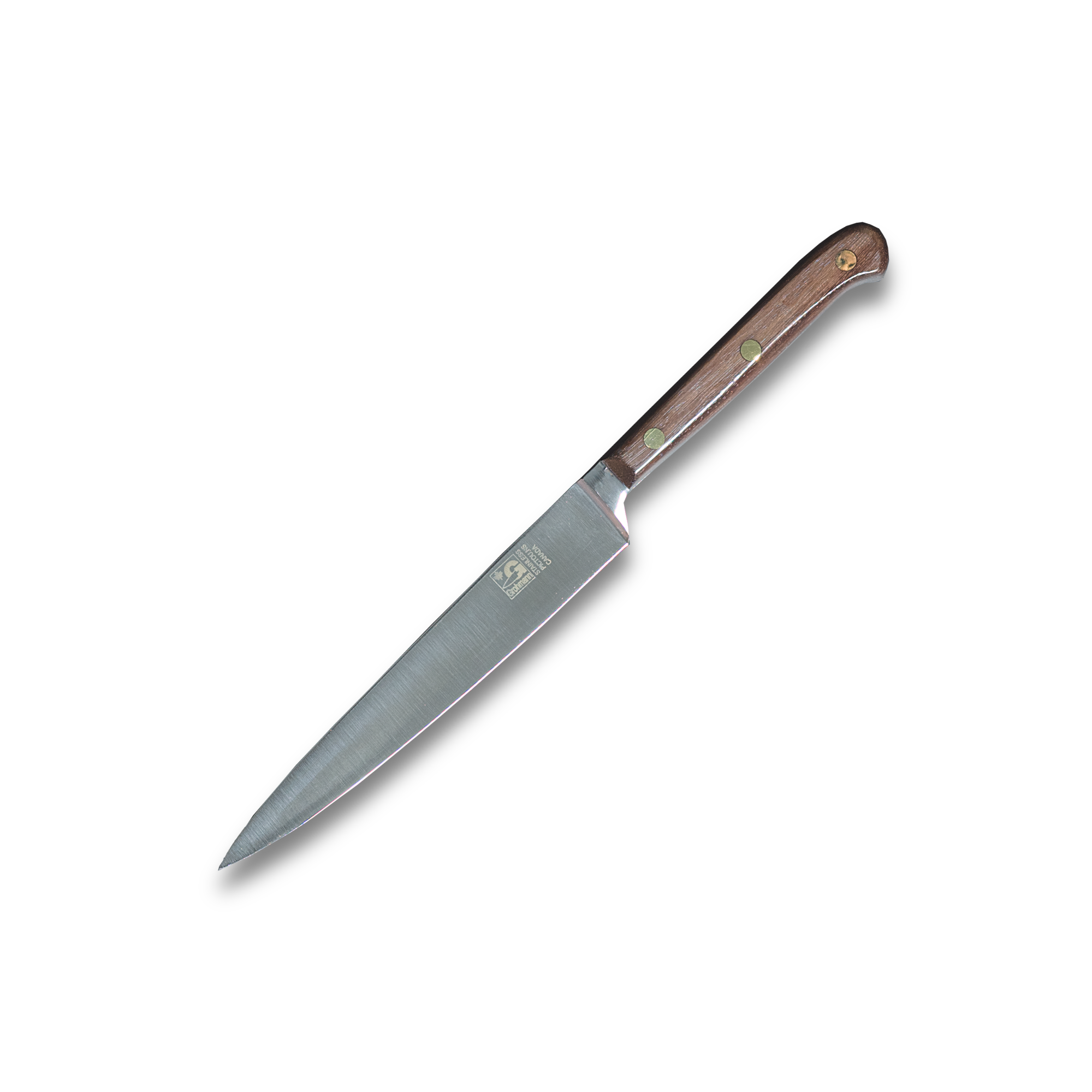 Couteau de cuisine robuste forgé Grohmann, 6 po, avec manche en bois de rose