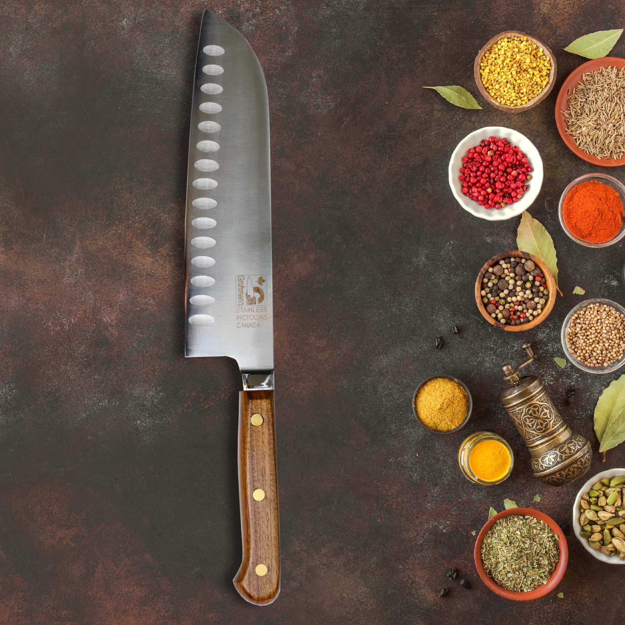 Forged Heavy - Santoku Knife 7" Forged Steel - #209FG-7