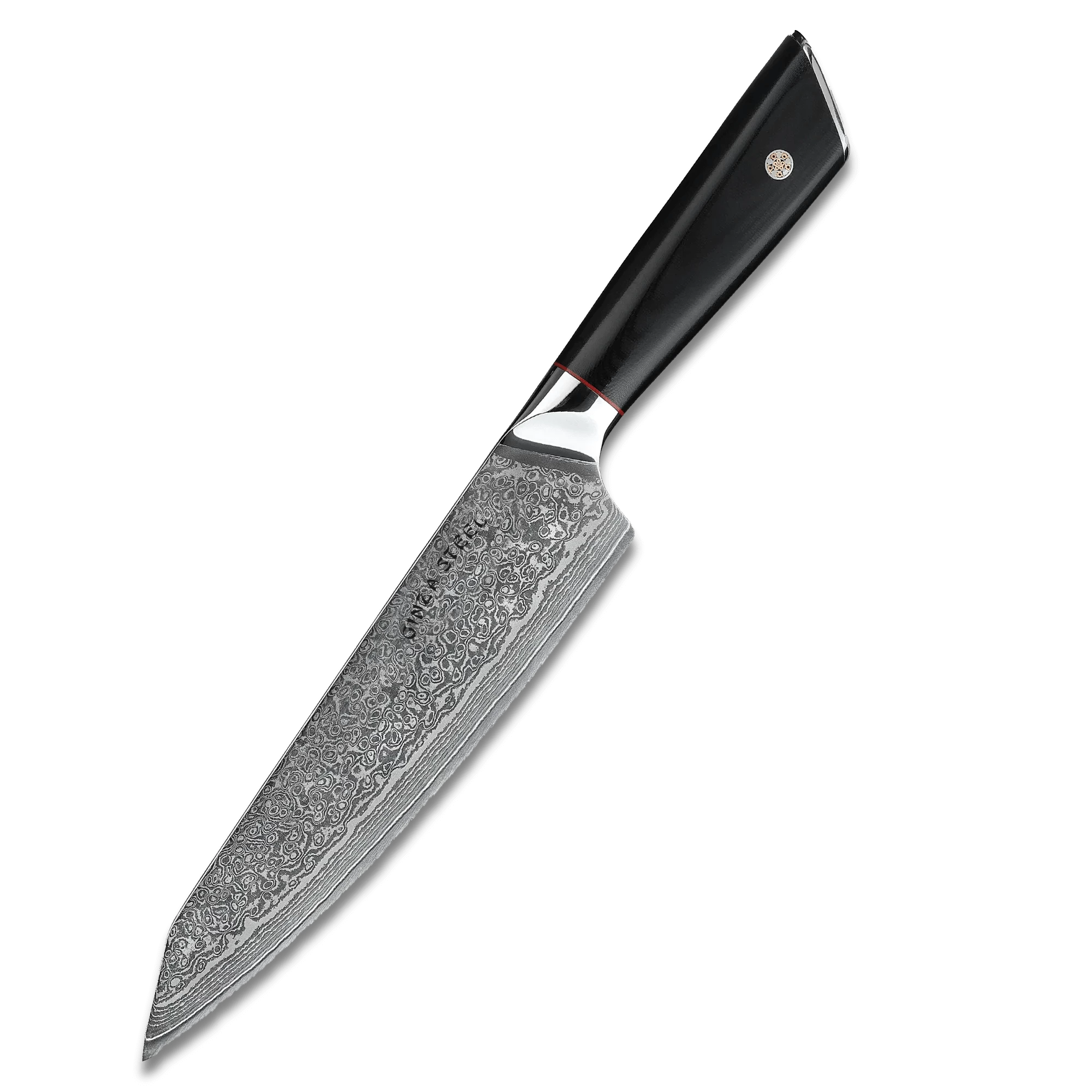 HAGAKURE 21 | Chef Knife Knife 8" - 67 Layer AUS 10 Damascus Steel