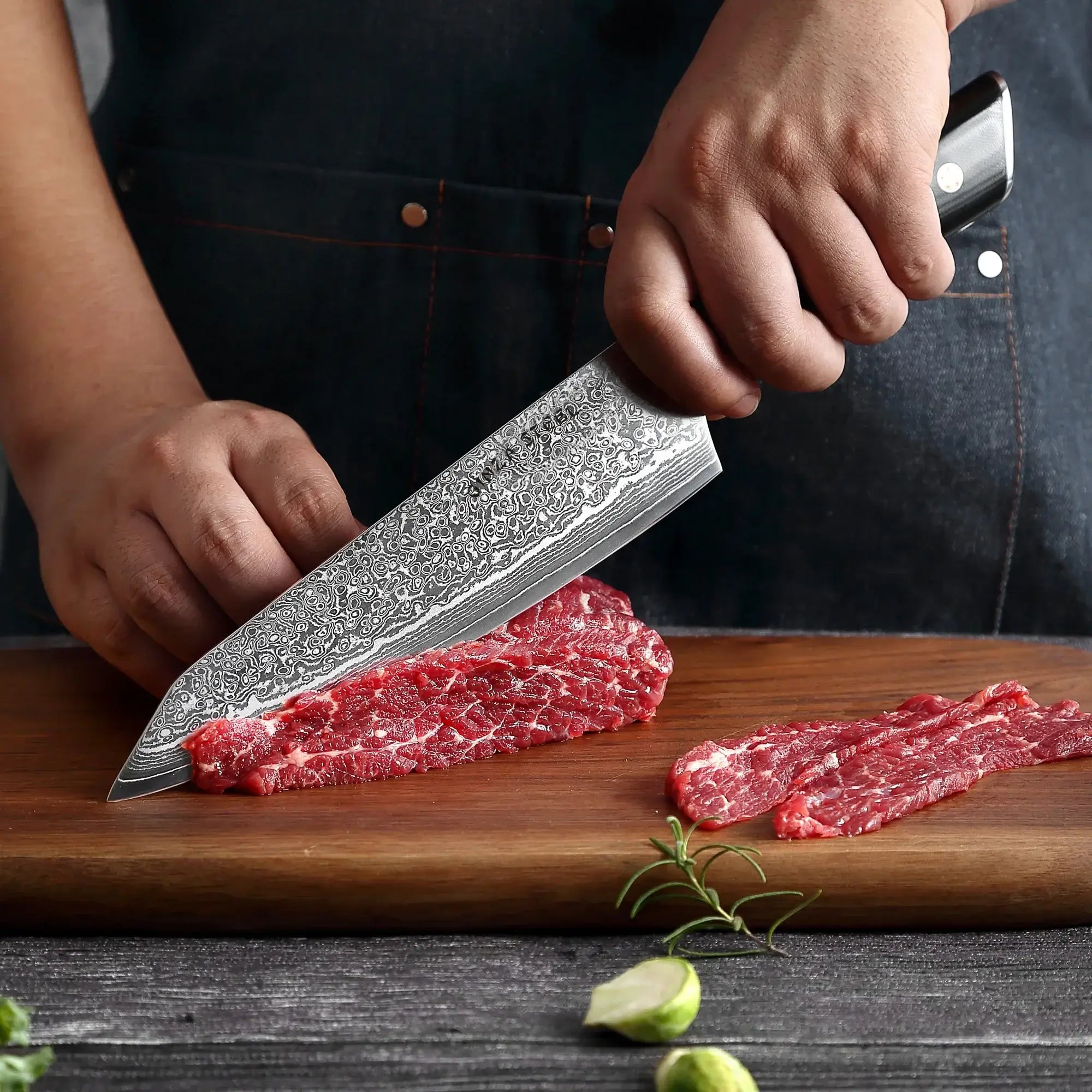Hagakure Deux - Ensemble Couteaux Santoku et Chef