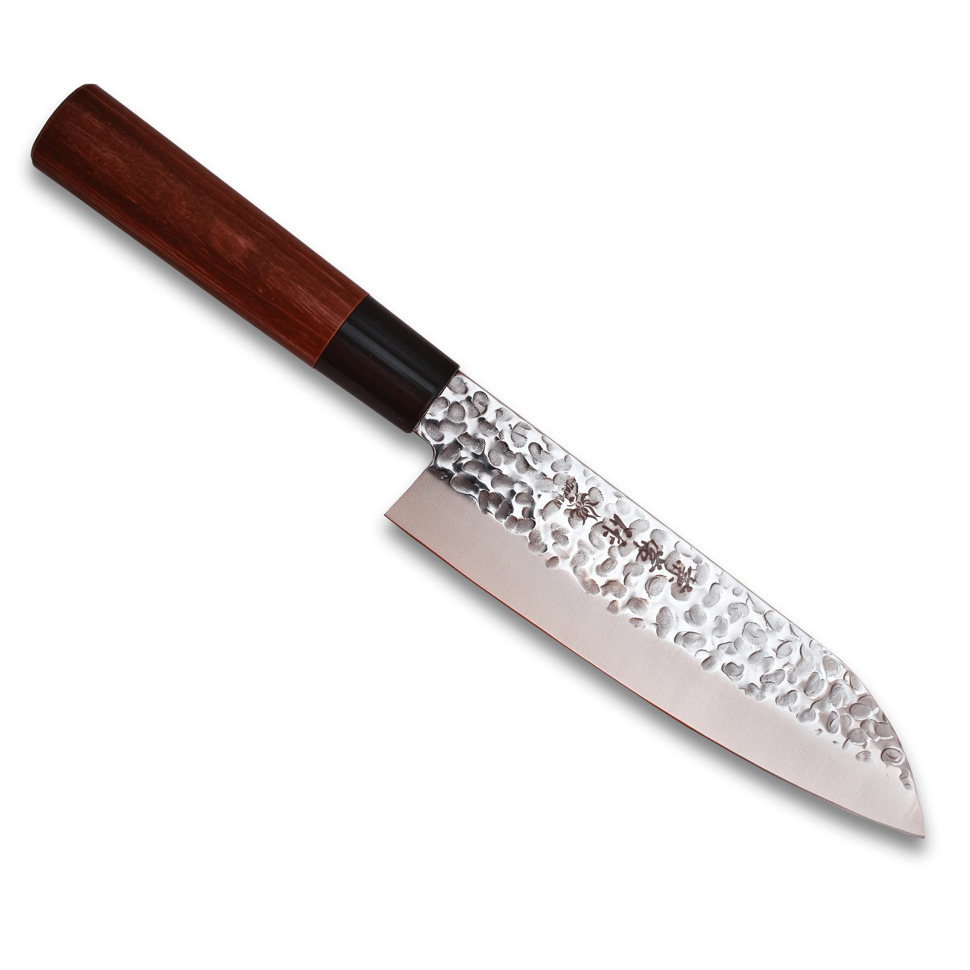 Kanetsune Japan 5-Piece Knife Set with Magnetic Block – Chef, Santoku & Nakiri