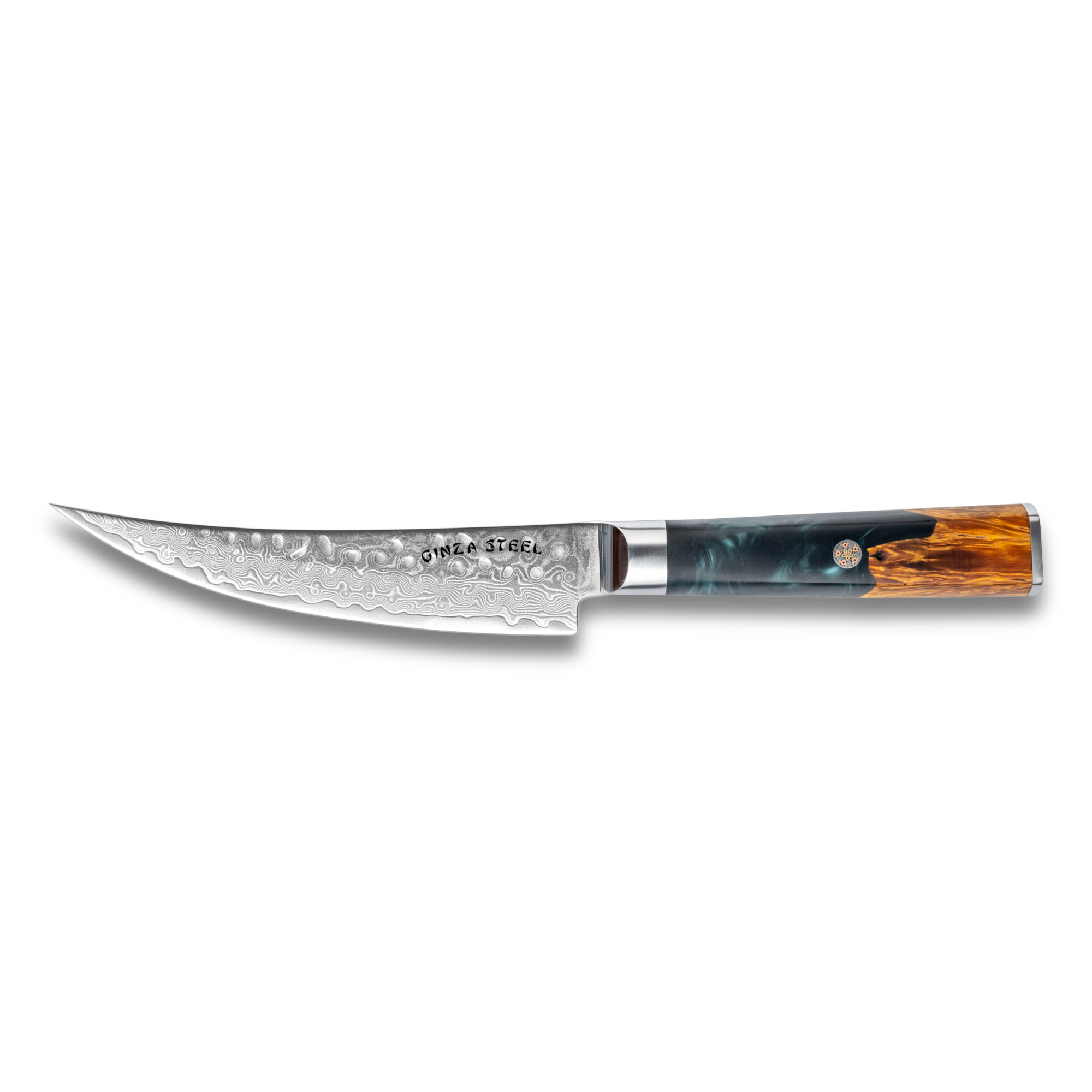Kaze Katana – 6-Inch Boning Knife, Damascus VG10 Steel, 67 Layers (Copy)