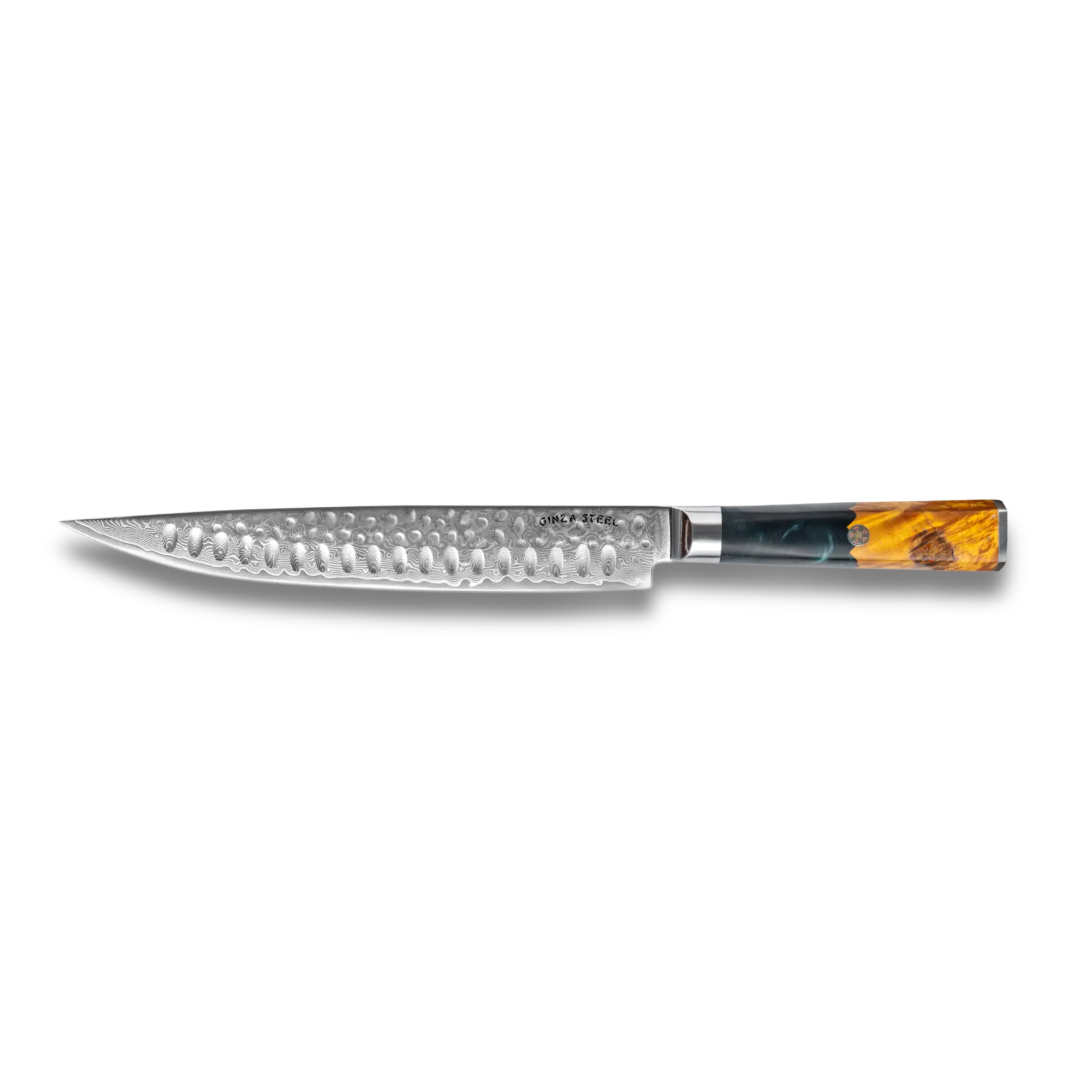Kaze Katana – 9-Inch Carving Knife, Damascus VG10 Steel, 67 Layers