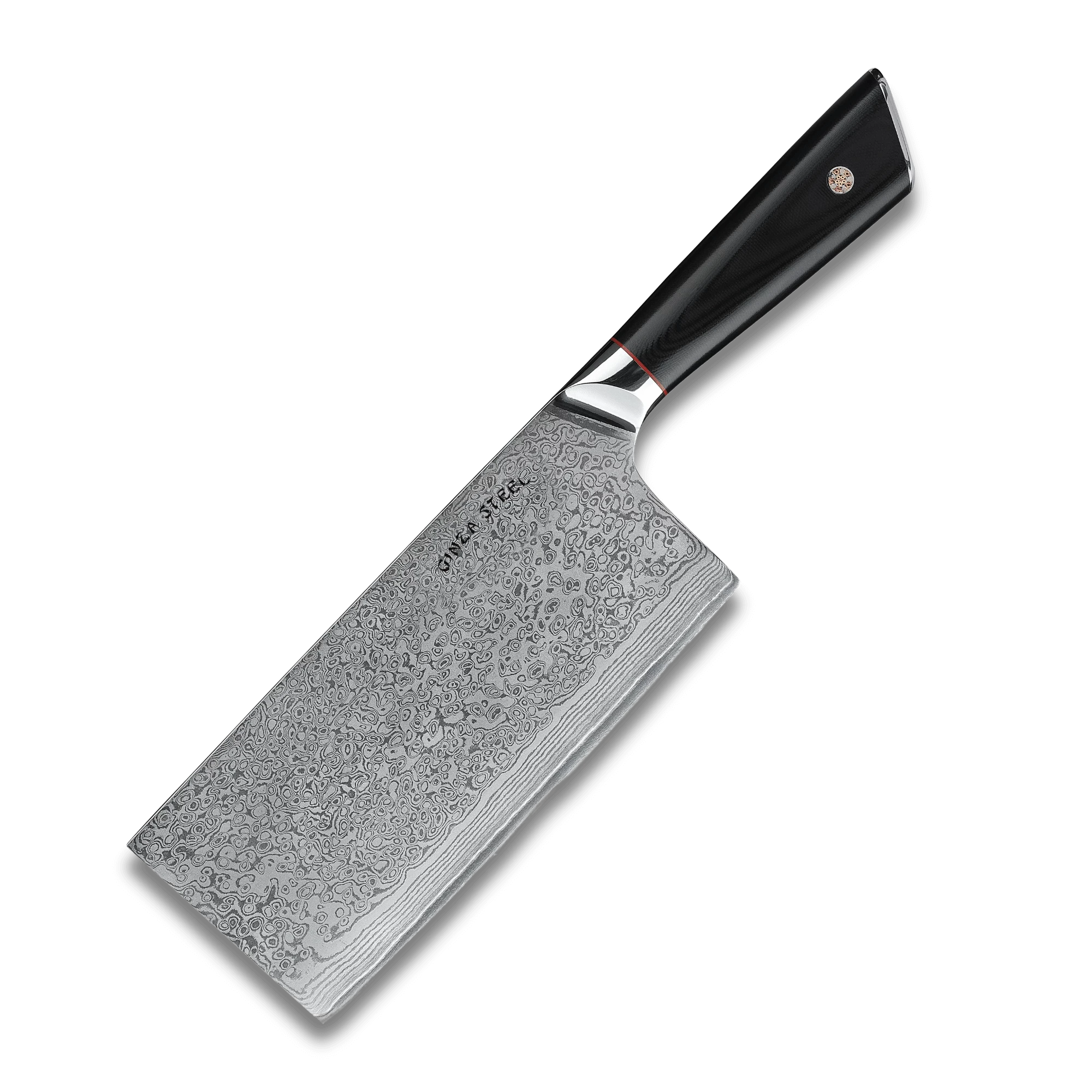 HAGAKURE X | Cleaver Knife 7" Damascus AUS 10 Steel