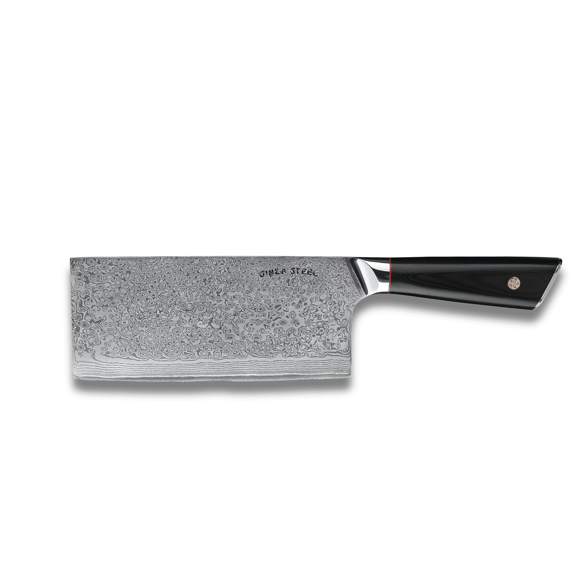 HAGAKURE X | Cleaver Knife 7" Damascus AUS 10 Steel