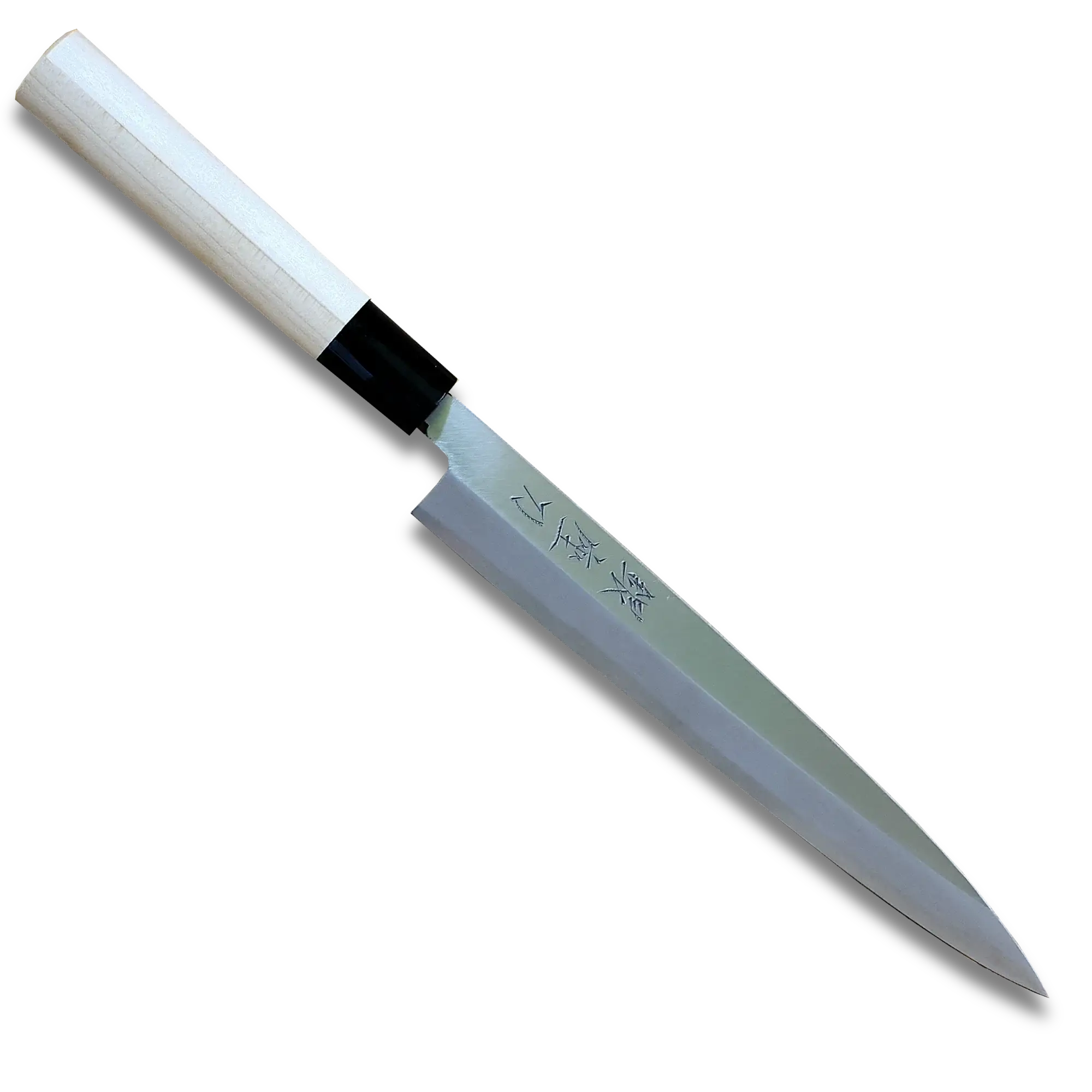 Kaze no Hikari 210 | Yanagiba 210mm  carbon steel SK5, soft iron Blade | Made in Japan