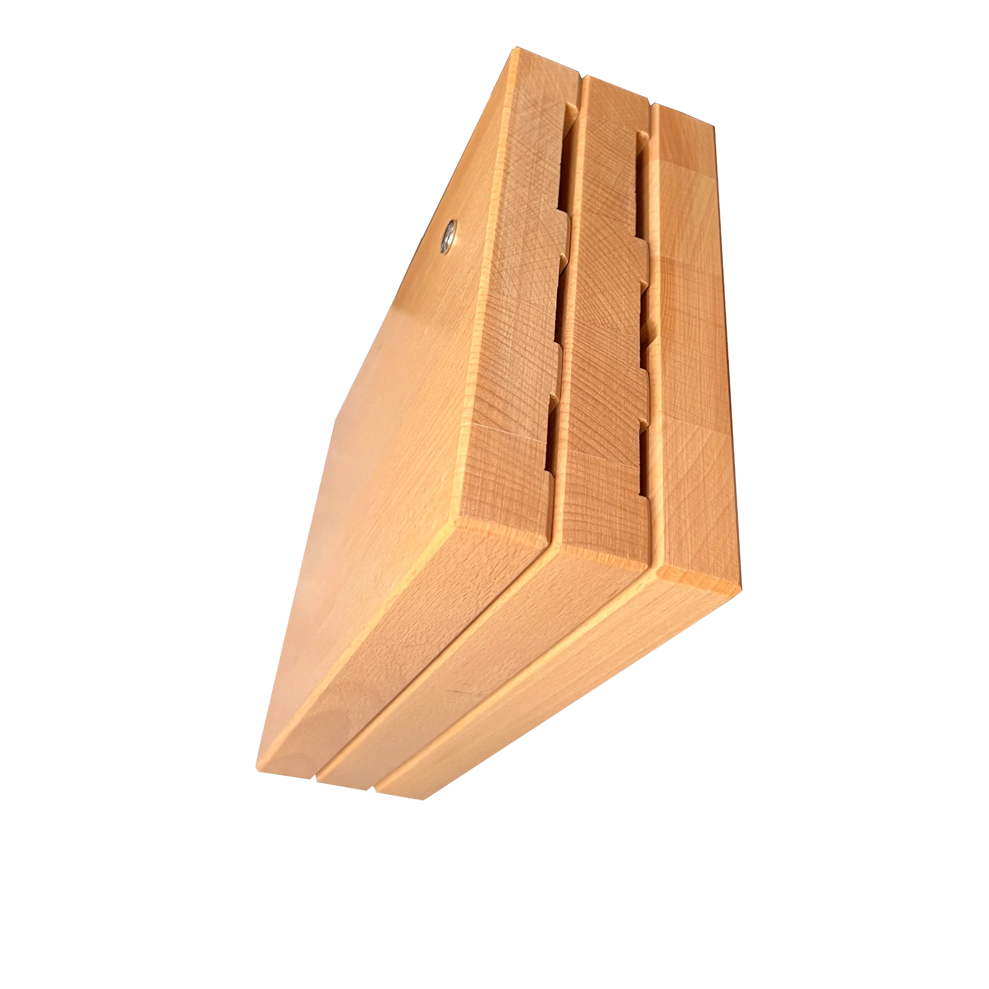 Knife Block Milly Beech Wood - (Knife not included)