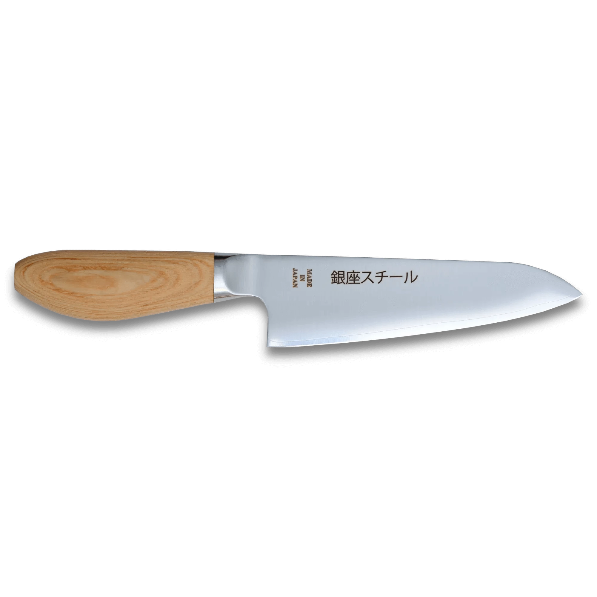 MATSUE 165 - Couteau Santoku MV Inox 165mm/Manche Bois Naturel