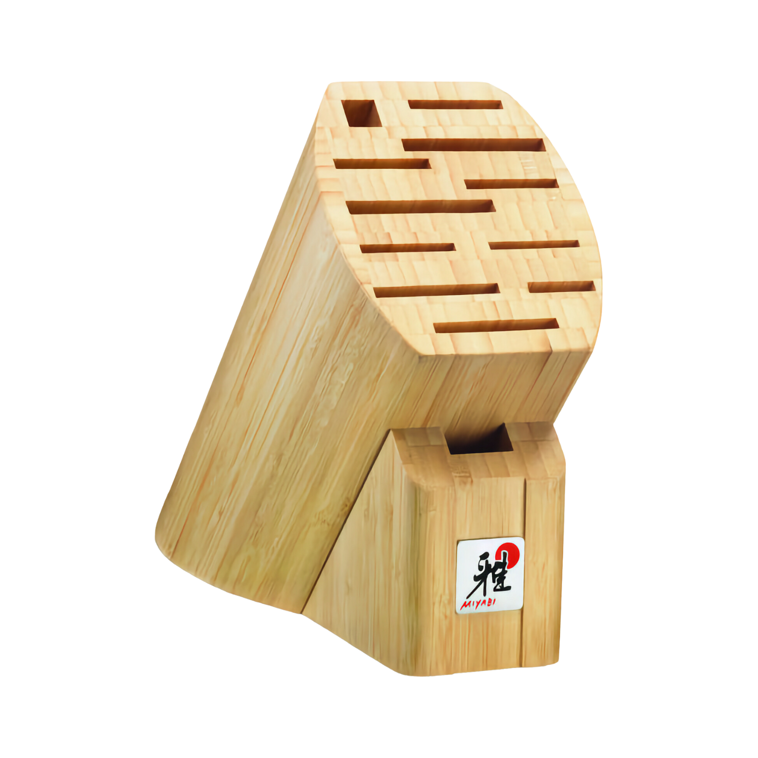 MIYABI 5000 MCD - 7 Piece, Knife block set, brown