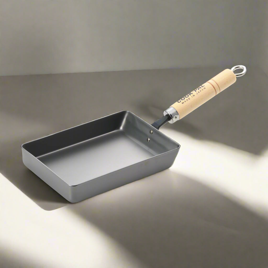 Yoshikawa Cook-Pal Ren Rolled Omelette Pan Set – Medium & Large | Made in Japanese