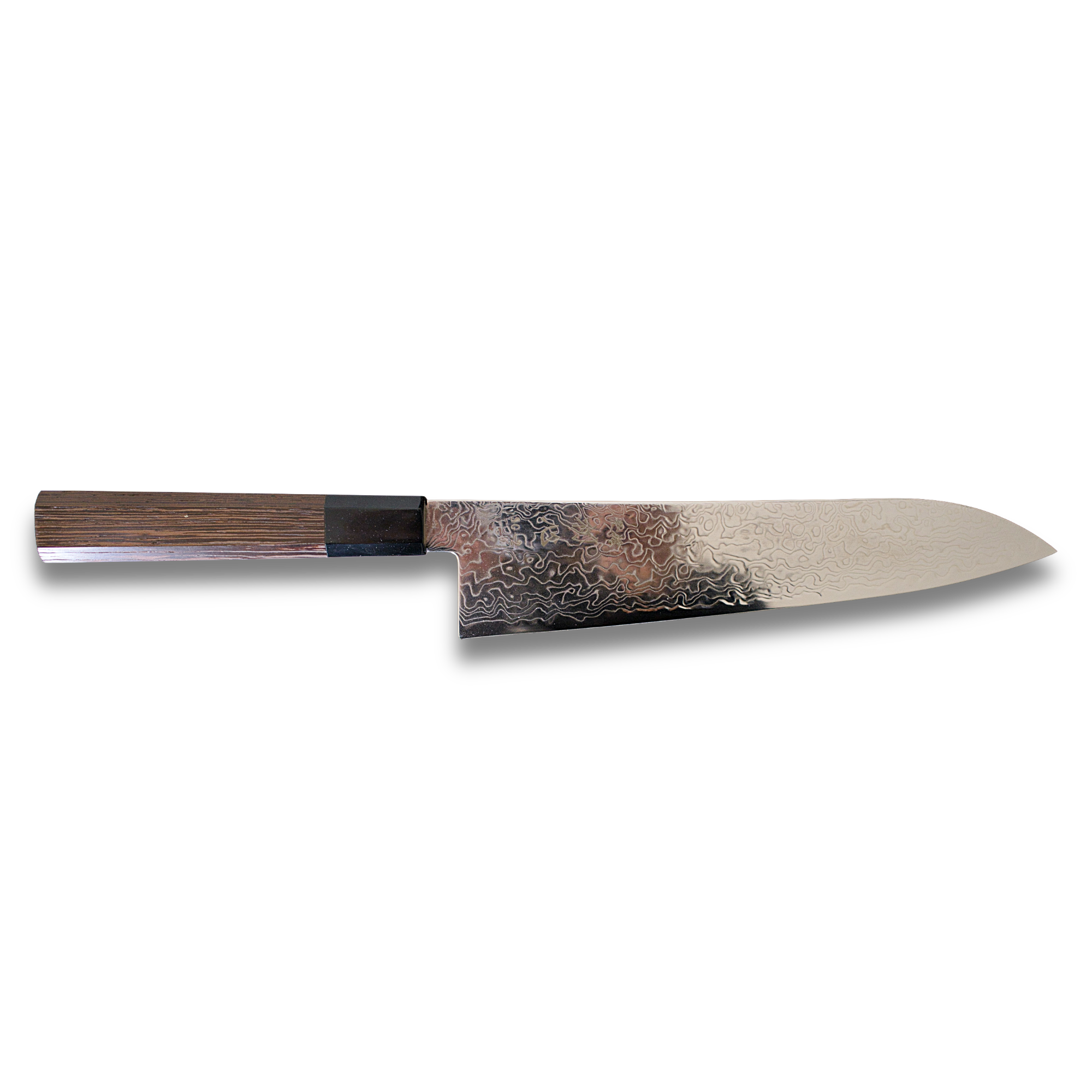 Ryuhyo SG2 Damascus Migaki Gyuto 210mm – Wenge Wood Handle 0