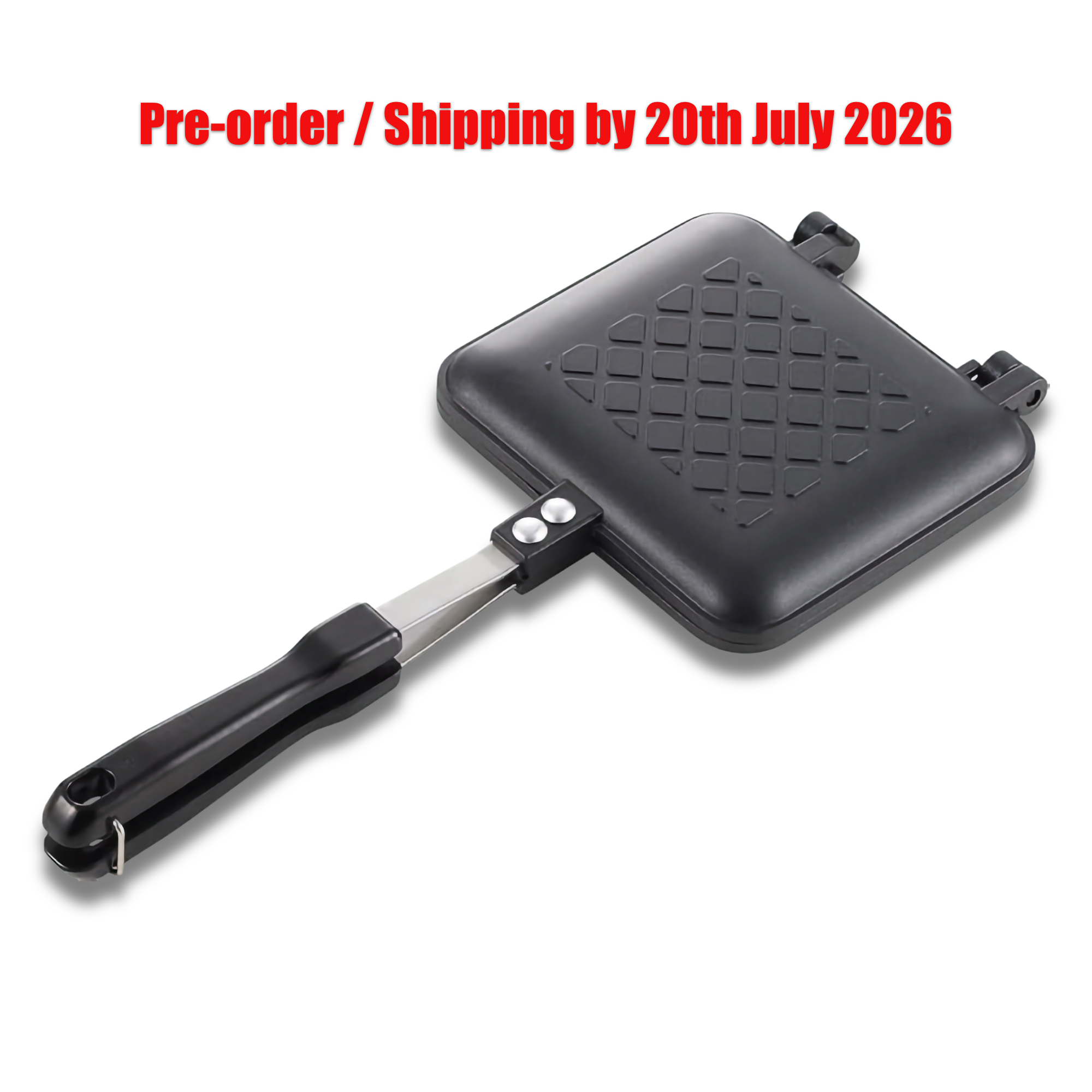 Yoshikawa Hot Sandwich Maker – Japanese Stovetop Panini Press (Gas Stove Only)