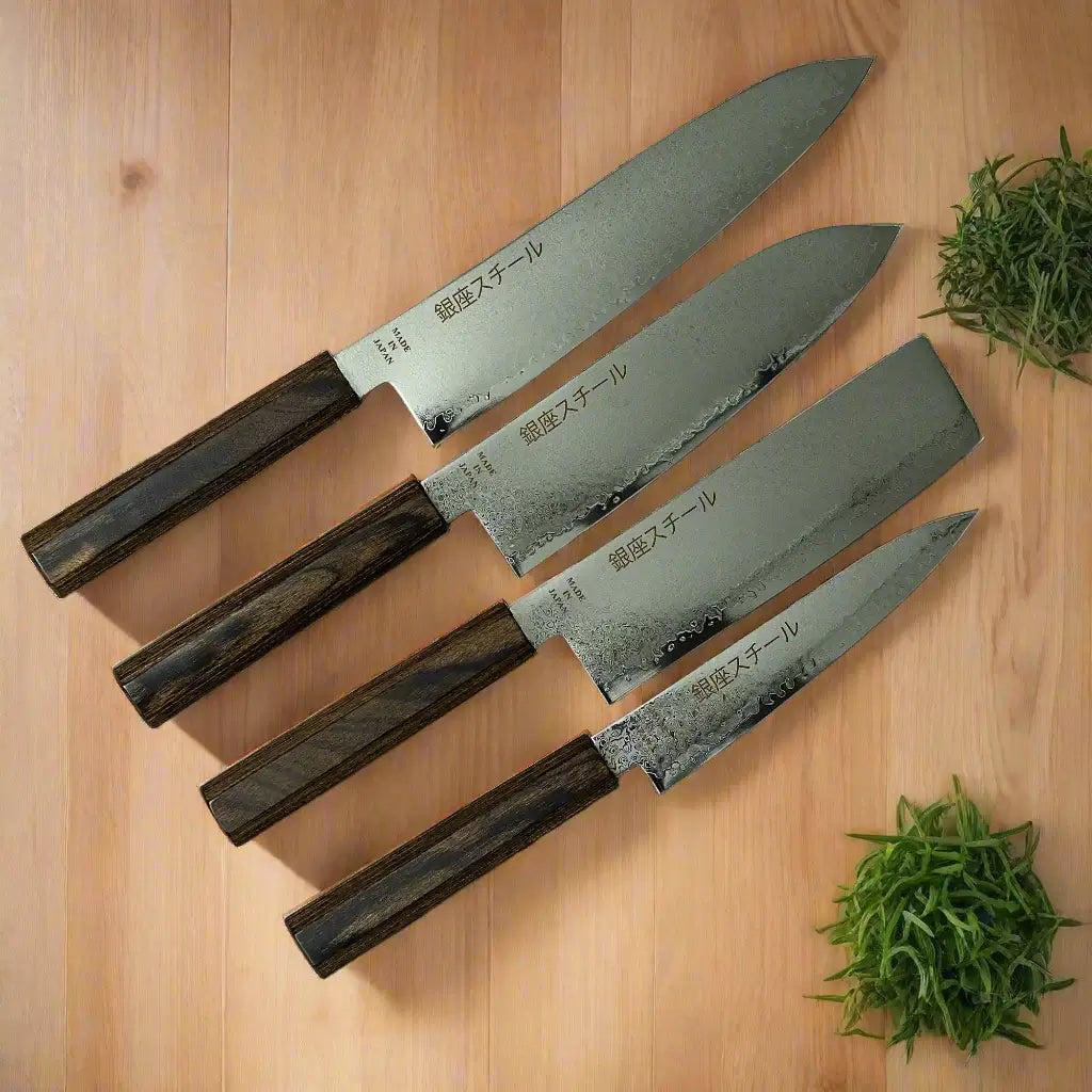 Seiryū (青龍) Four | 4-Piece Knife Set