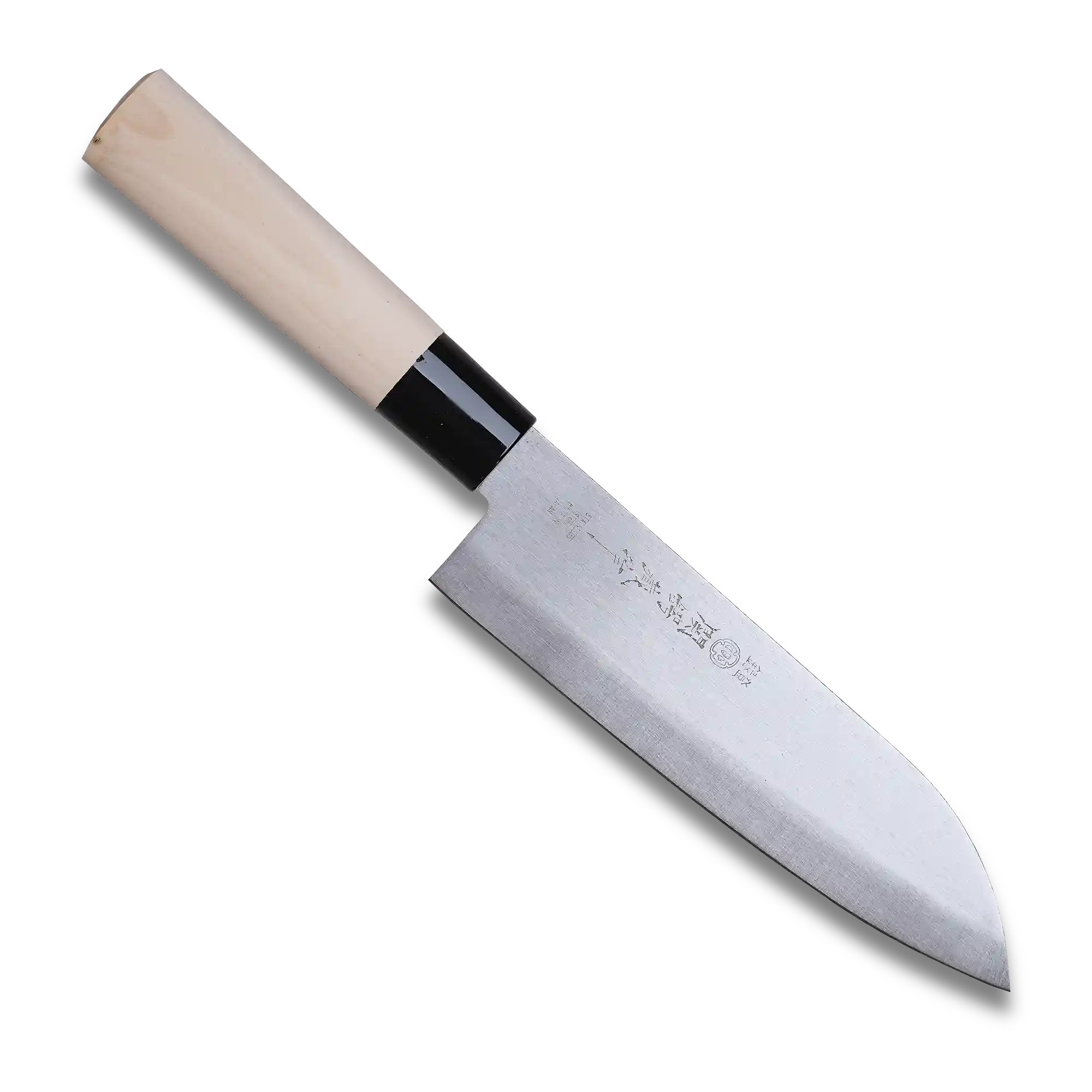 Tsubazo Santoku Knife 170mm Stainless Steel Japan