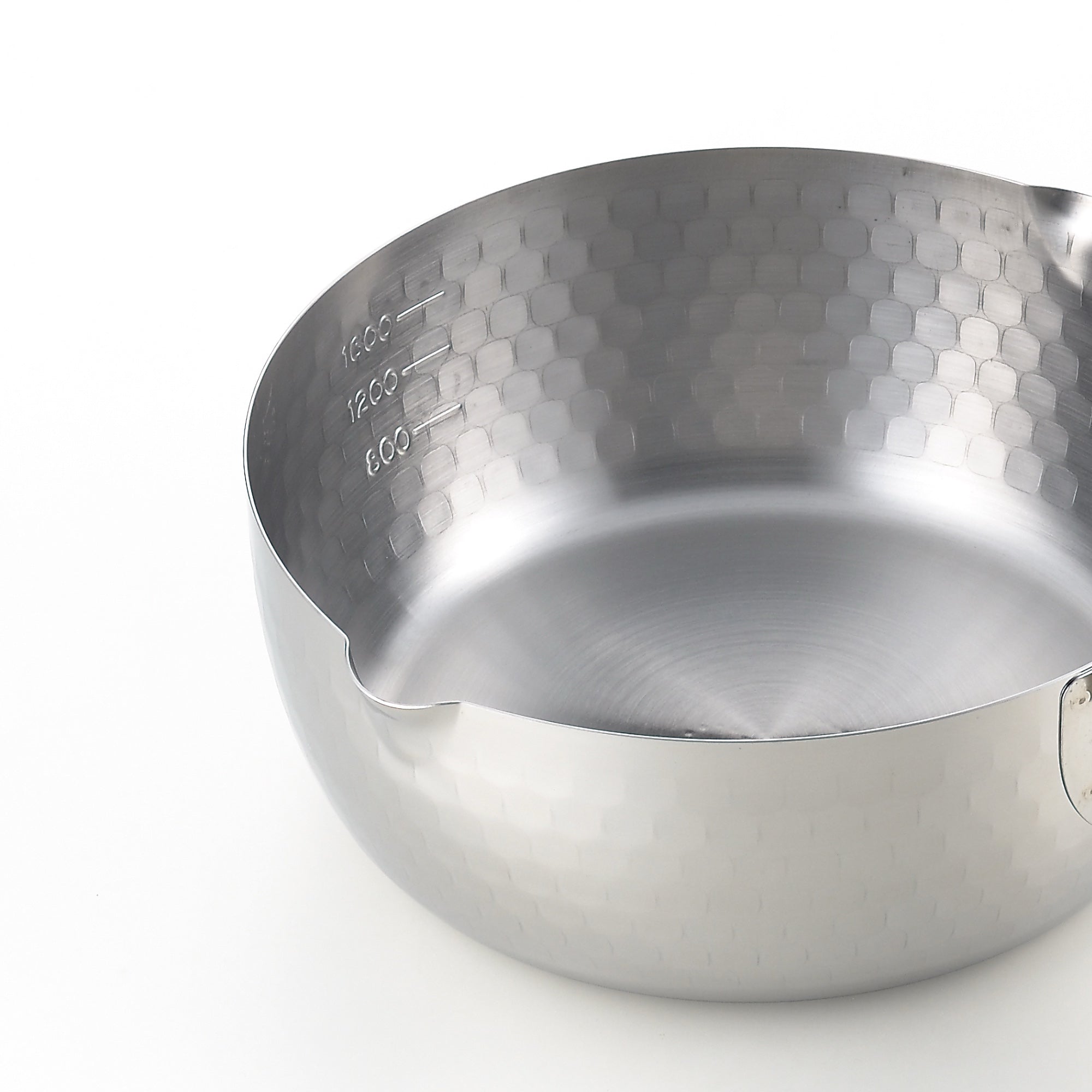 Yoshikawa Yukihira Saucepan 20 cm | 2.1 L Stainless Steel with Wooden Handle