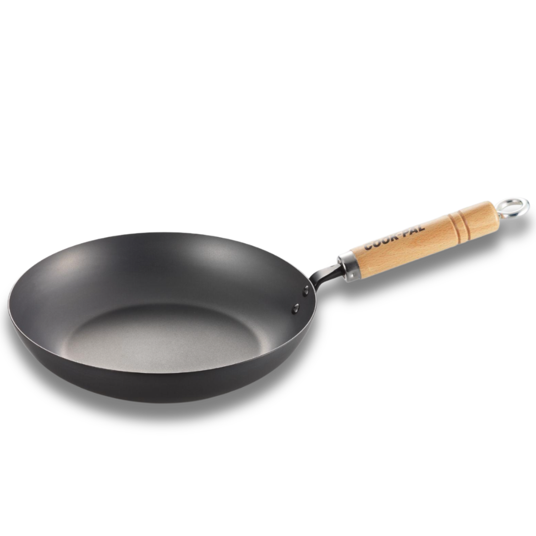 YOSHIKAWA COOK-PAL REN FRY PAN on white background