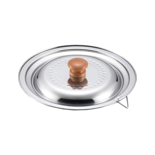 Yoshikawa Yukihira Lid 14-16cm – Made in Japan – Stainless Steel