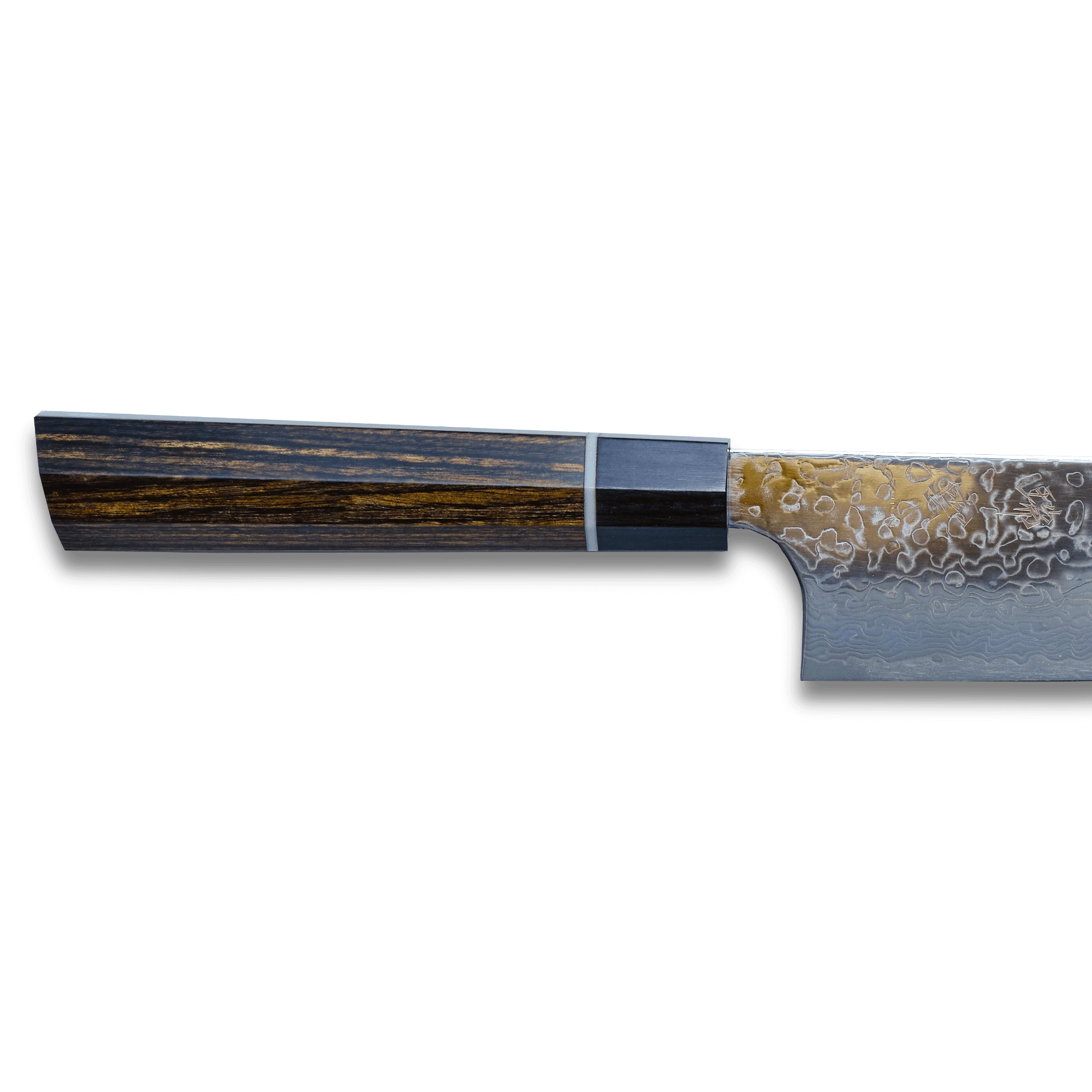 ZUIUN Japan | Handmade Kiritsuke Santoku Knife Damascus Steel 180mm